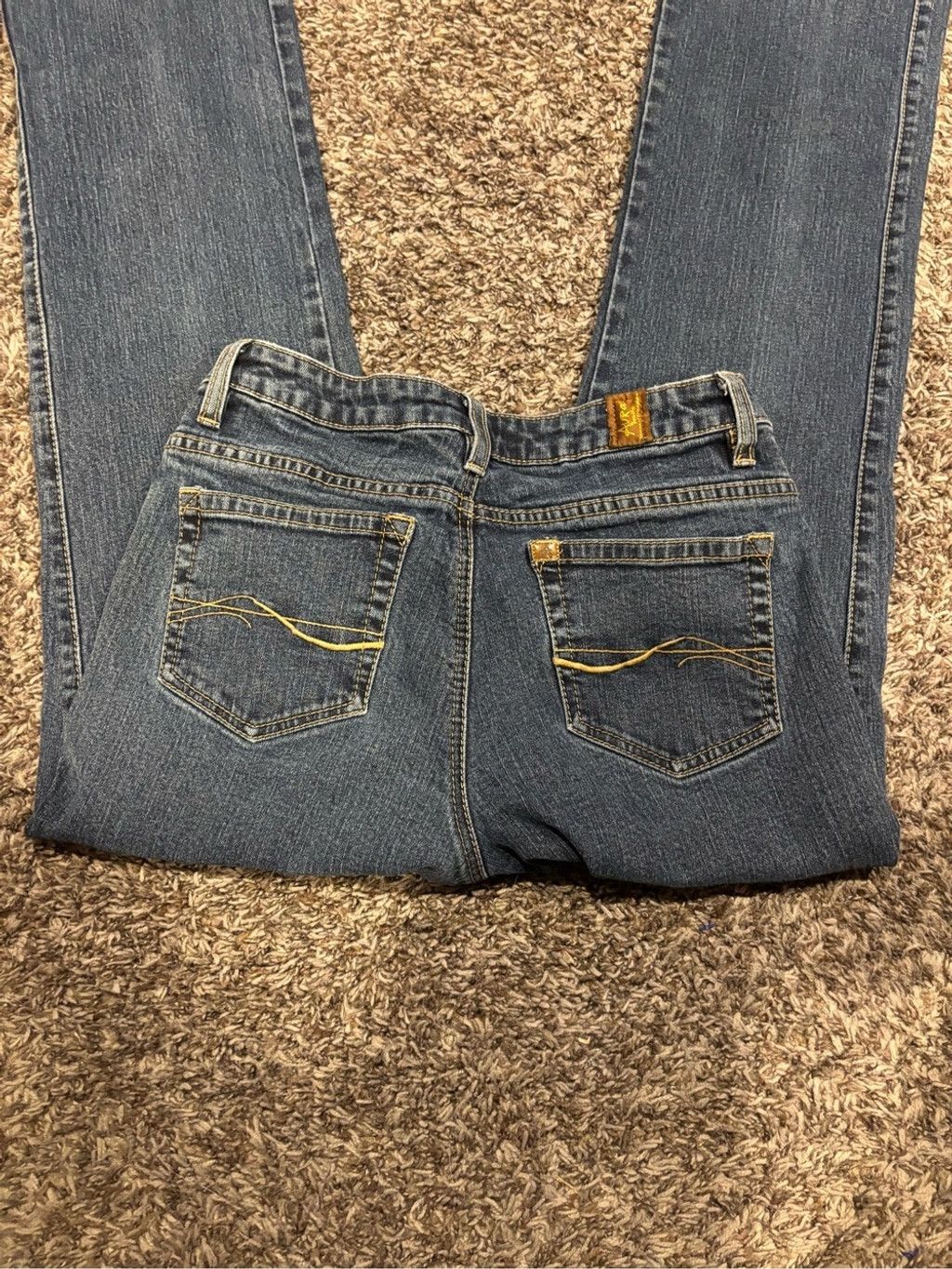Wrangler Women’s Wrangler Aura Short Rise Bootcut Jeans Size 27" / US 4 / IT 40 - 1 Thumbnail