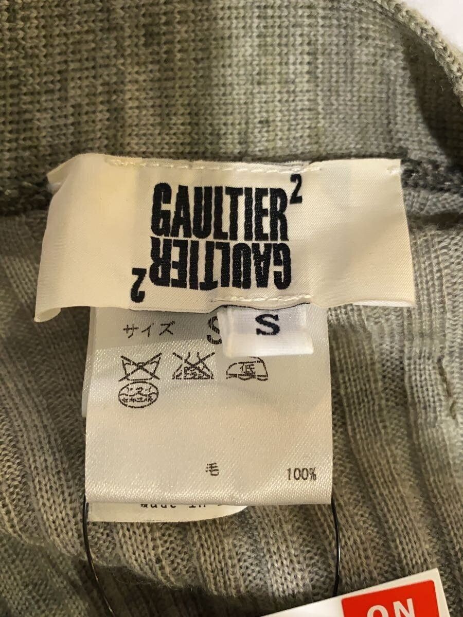Jean Paul Gaultier Reconstructed Panel Wool Knit Cardigan Size US S / EU 44-46 / 1 - 4 Thumbnail