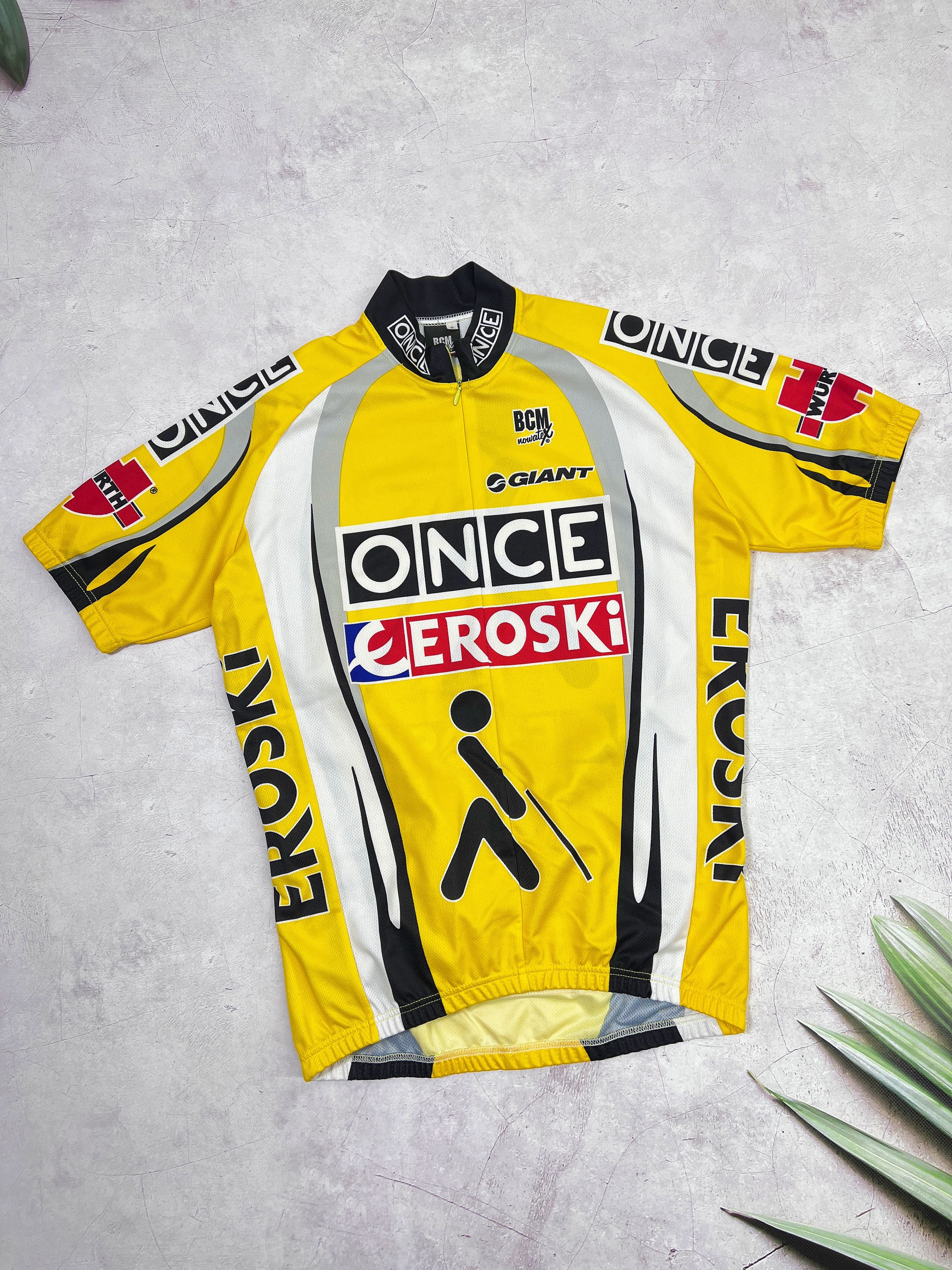 Sports Specialties × Vintage BMC Once Eroski Cycling Jersey Giant 3/4 zip Size US M / EU 48-50 / 2 - 1 Thumbnail