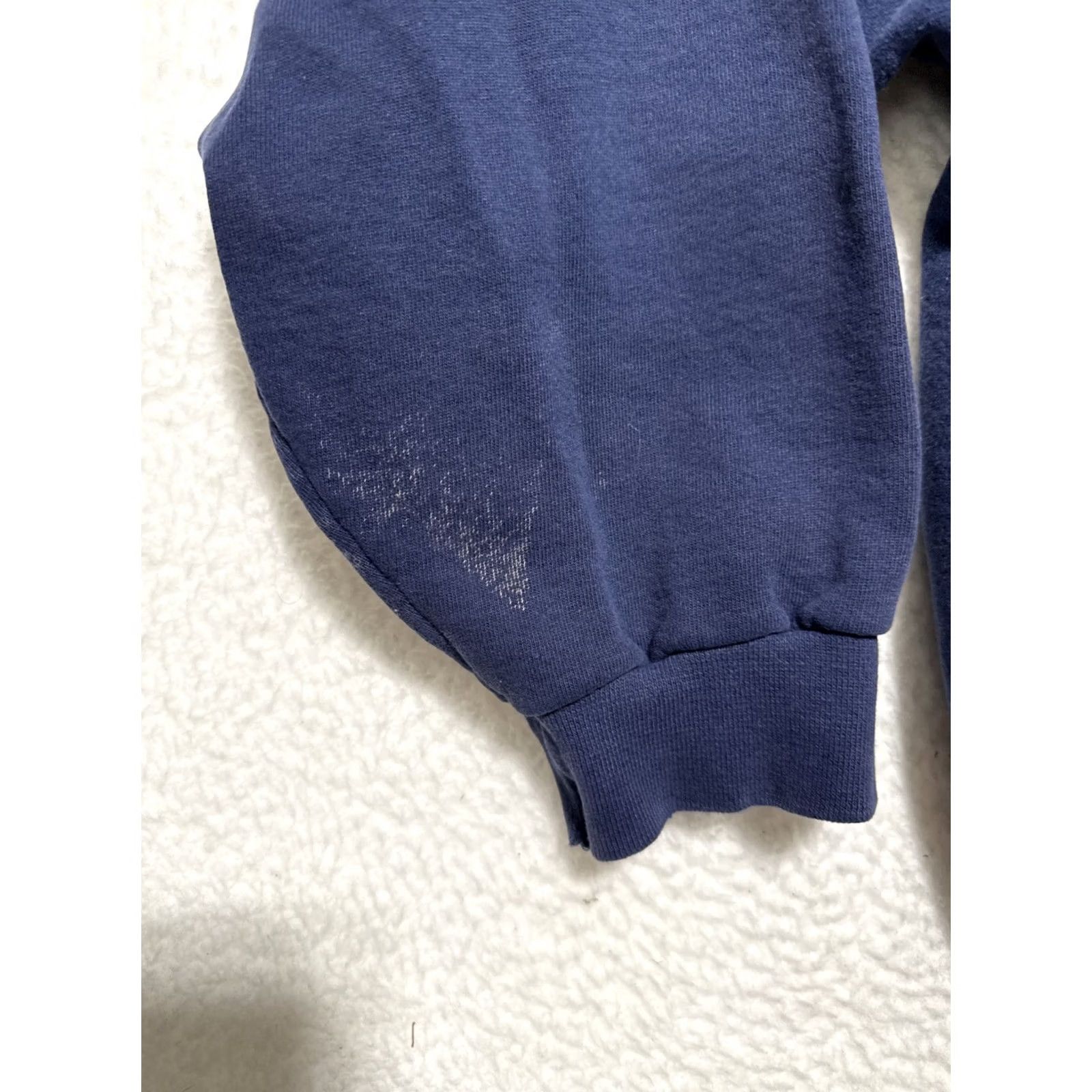 Fruit Of The Loom VINTAGE 90s National Human Genome Research Institute Sweatshirt Blue 3XL Fruit of the Loom Shirt Mens Crew Neck Cotton Blend Pullover Size US XXL / EU 58 / 5 - 4 Thumbnail