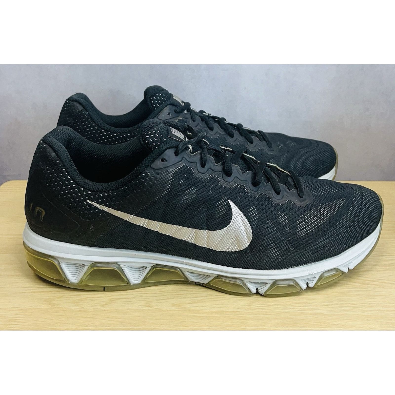 Nike Nike Air Max Tailwind 7 Running Sneakers Size 13 Black Gray Size US 13 / EU 46 - 1 Thumbnail