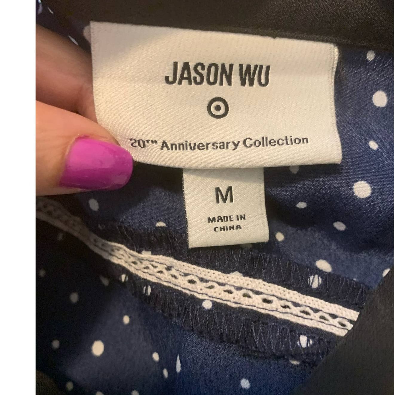 Jason Wu Jason Wu blue polka dots sleeveless dress size Medium Size M / US 6-8 / IT 42-44 - 3 Thumbnail