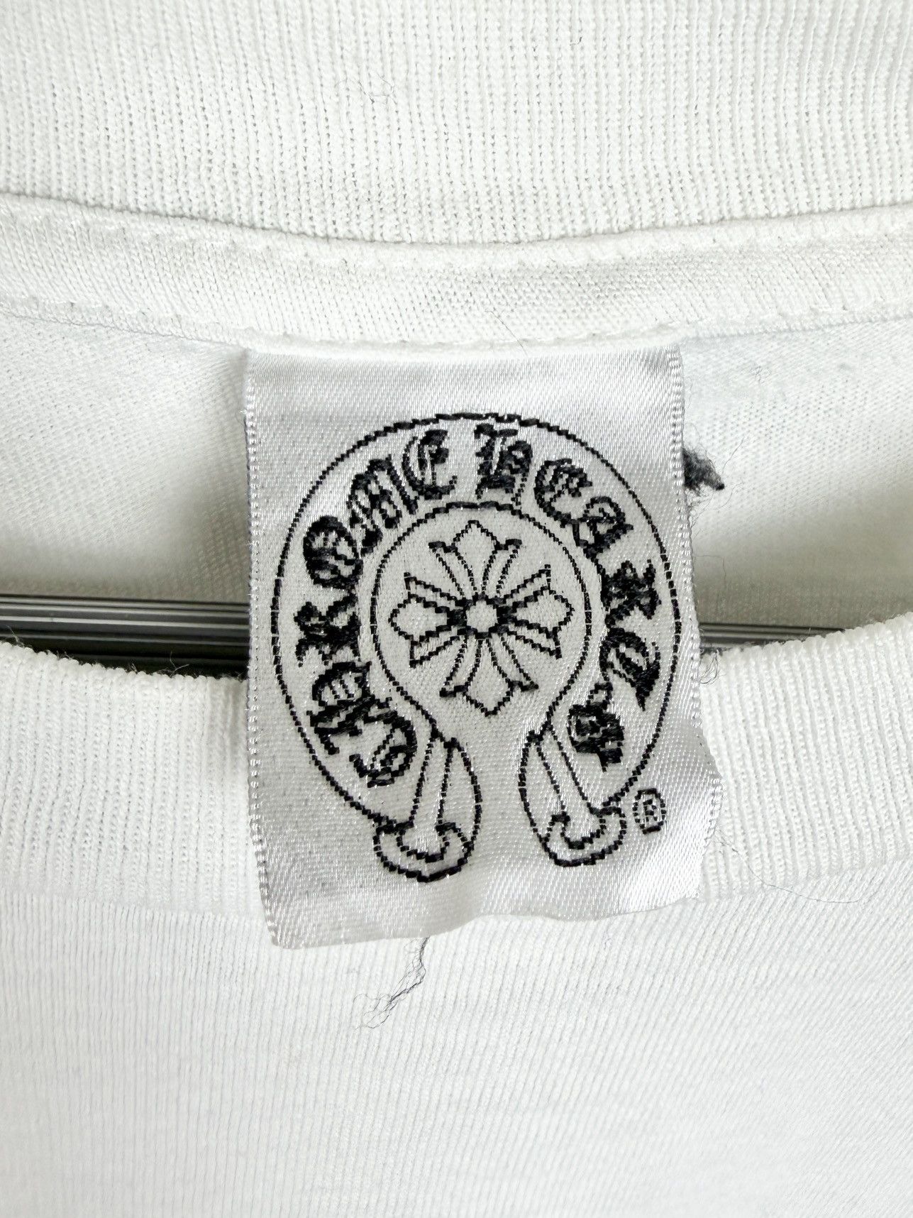 Chrome Hearts Chrome Hearts Vintage Red Foti Skull Logo Pocket Tshirt Size US M / EU 48-50 / 2 - 10 Thumbnail