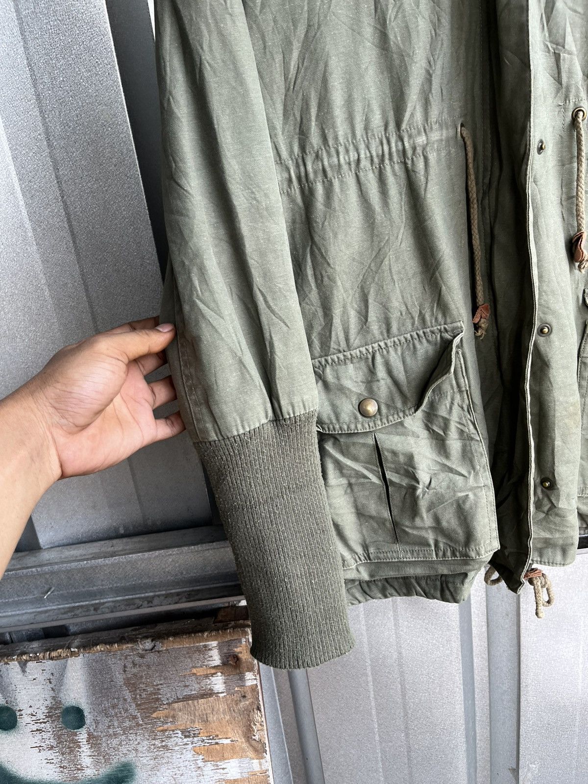 If Six Was Nine osmosis long parka jacket /lgb/y2k/isseymiyake/prada/ Size US M / EU 48-50 / 2 - 2 Thumbnail