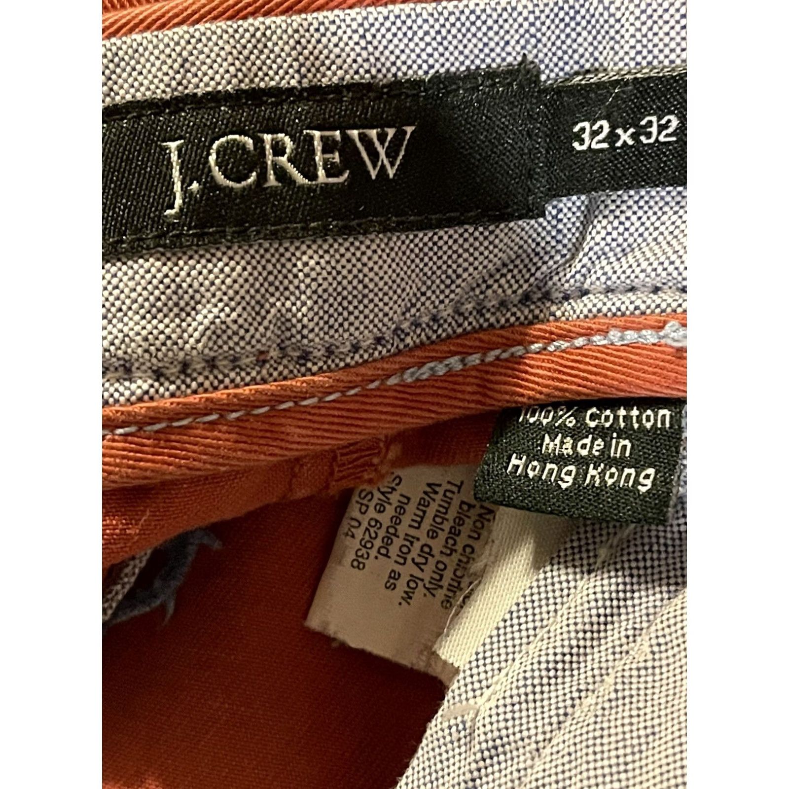 J.Crew J.Crew Chino Pants Men's 32x32 Preppy Pastel Red Salmon Swordfish Marlin 62938 Size US 32 / EU 48 - 4 Thumbnail