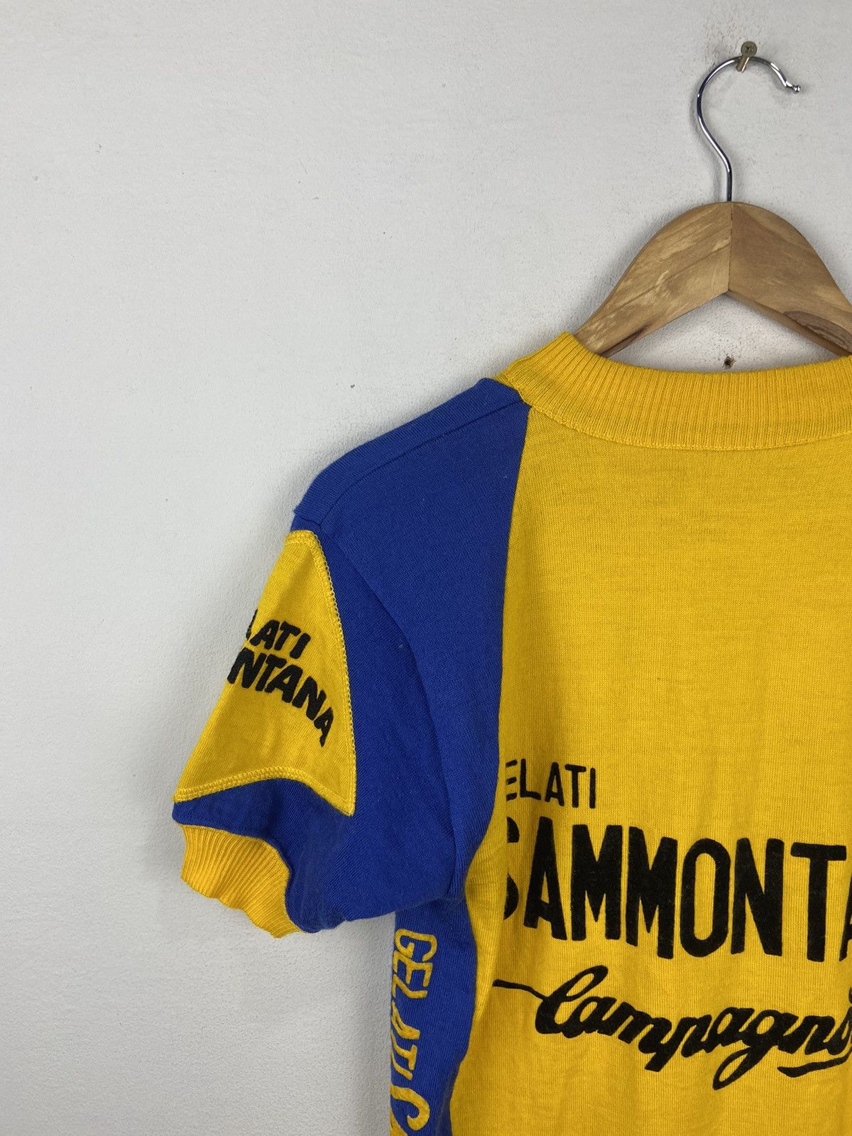 Vintage 70s SMS Santini Gelati Sammontana Bcycle Shirt Size US S / EU 44-46 / 1 - 9 Thumbnail