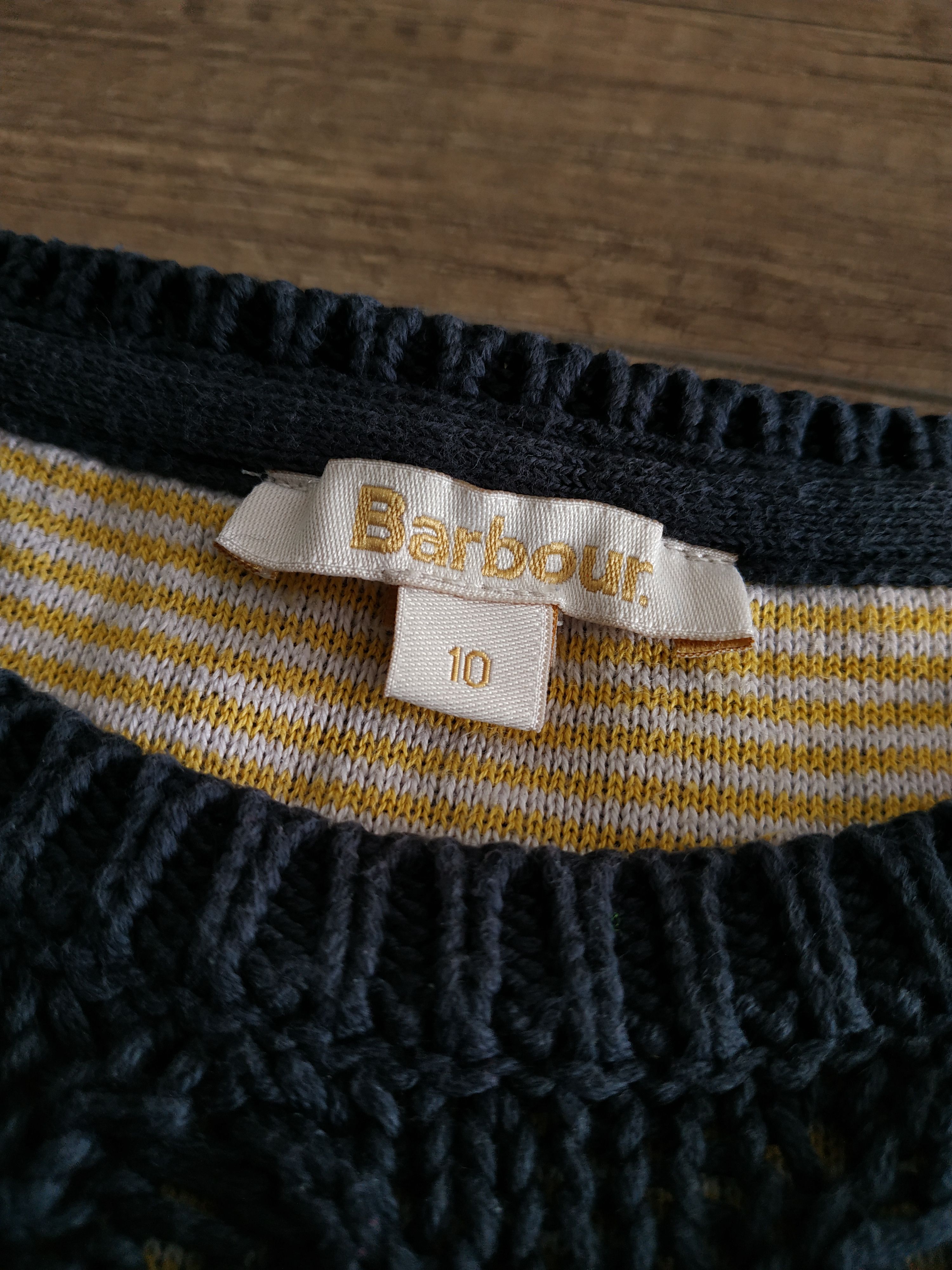 Barbour BARBOUR Women's Cable Knit Sweater/ Pullover, UK10 (SMALL) Size M / US 6-8 / IT 42-44 - 10 Thumbnail