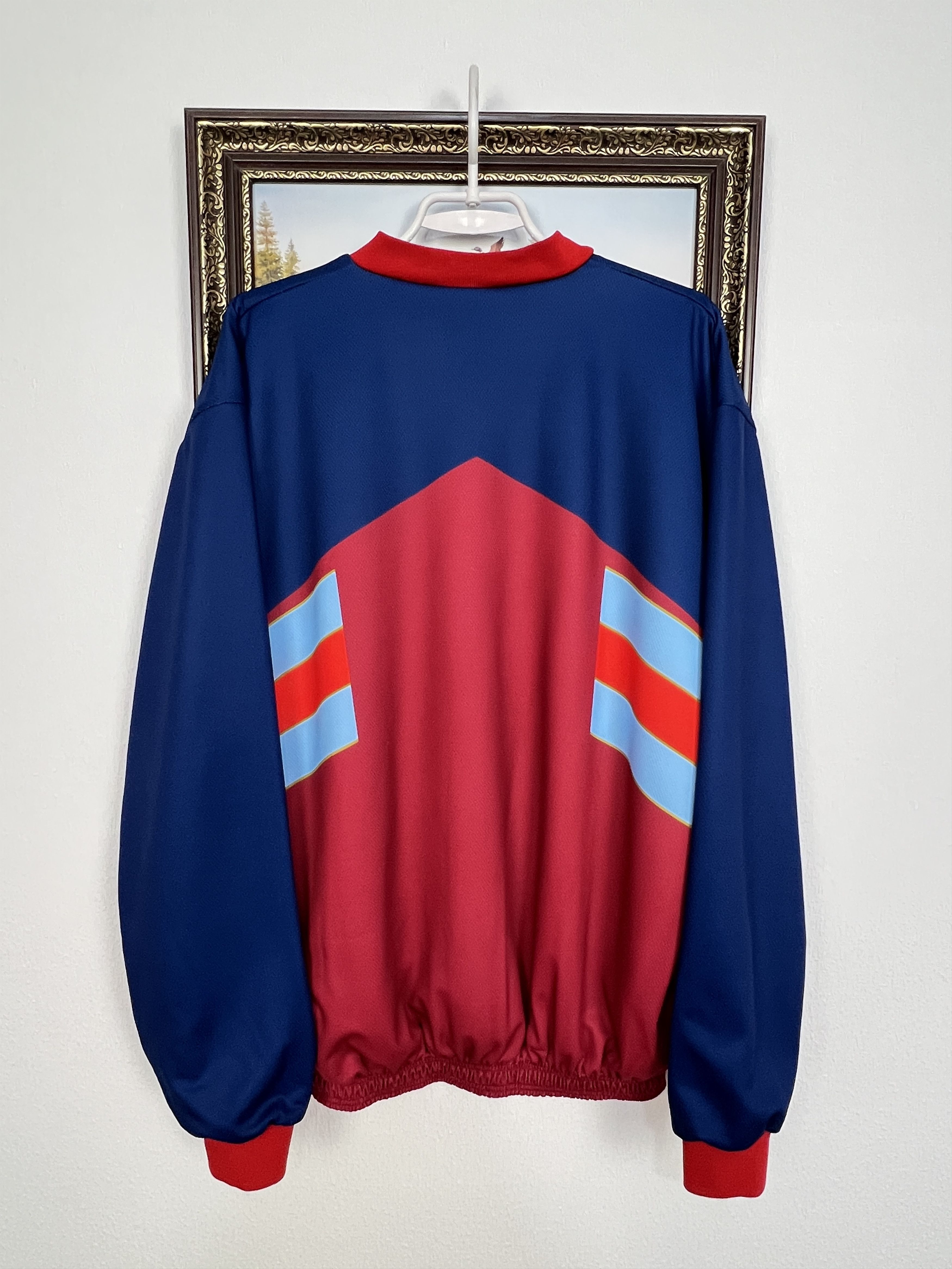 Asics Vintage 90's Kent County Cricket Jacket Track Top Rare Sport Size US XL / EU 56 / 4 - 8 Thumbnail