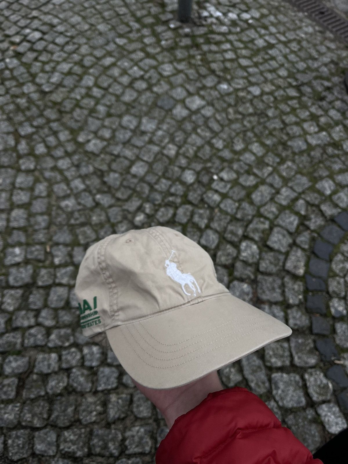 Polo Ralph Lauren × Vintage Vintage Polo Ralph Lauren Dubai big pony cap Size ONE SIZE - 8 Thumbnail