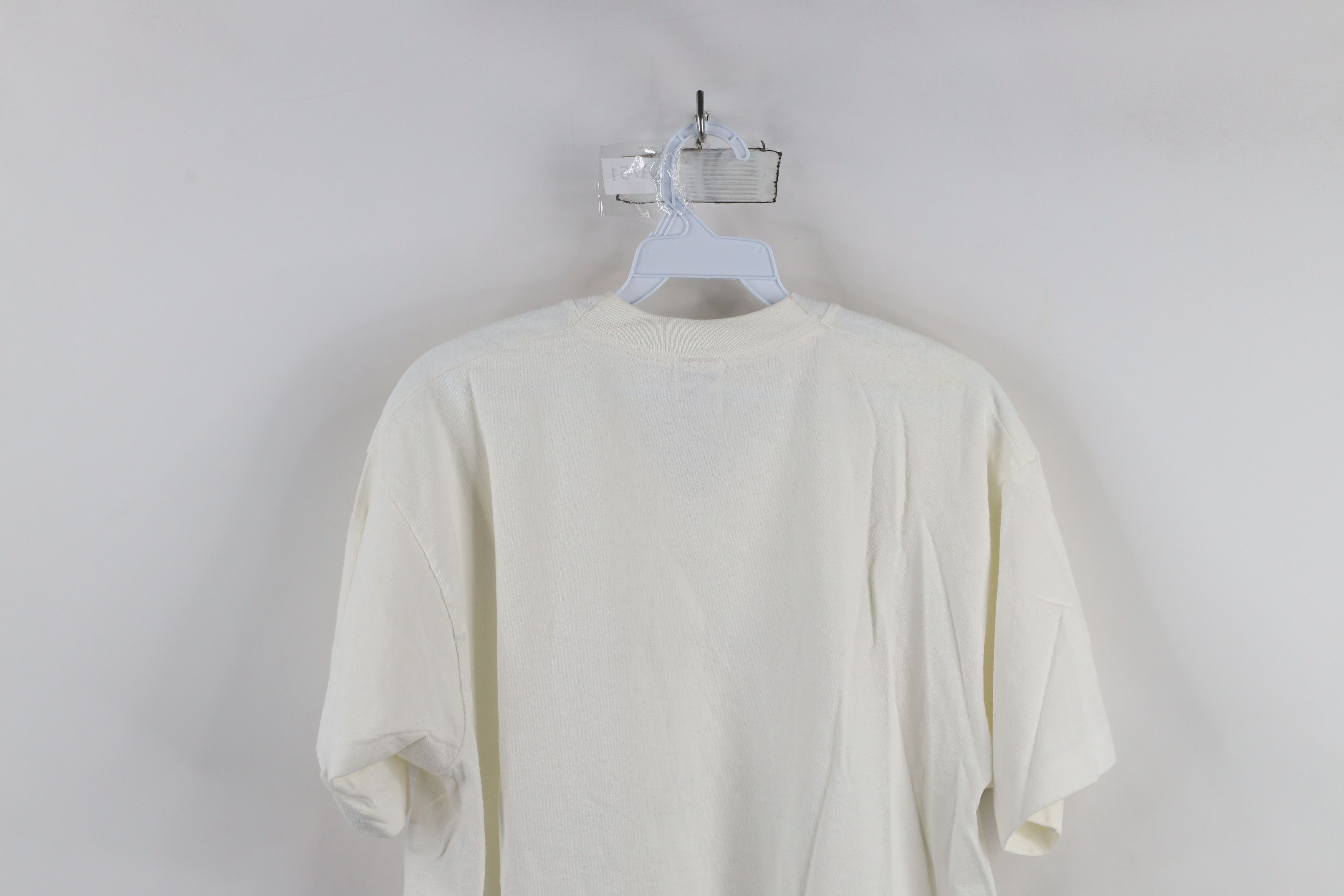 Vintage Vintage 90s Morning Person Short Sleeve V-Neck T-Shirt USA Size US L / EU 52-54 / 3 - 10 Thumbnail