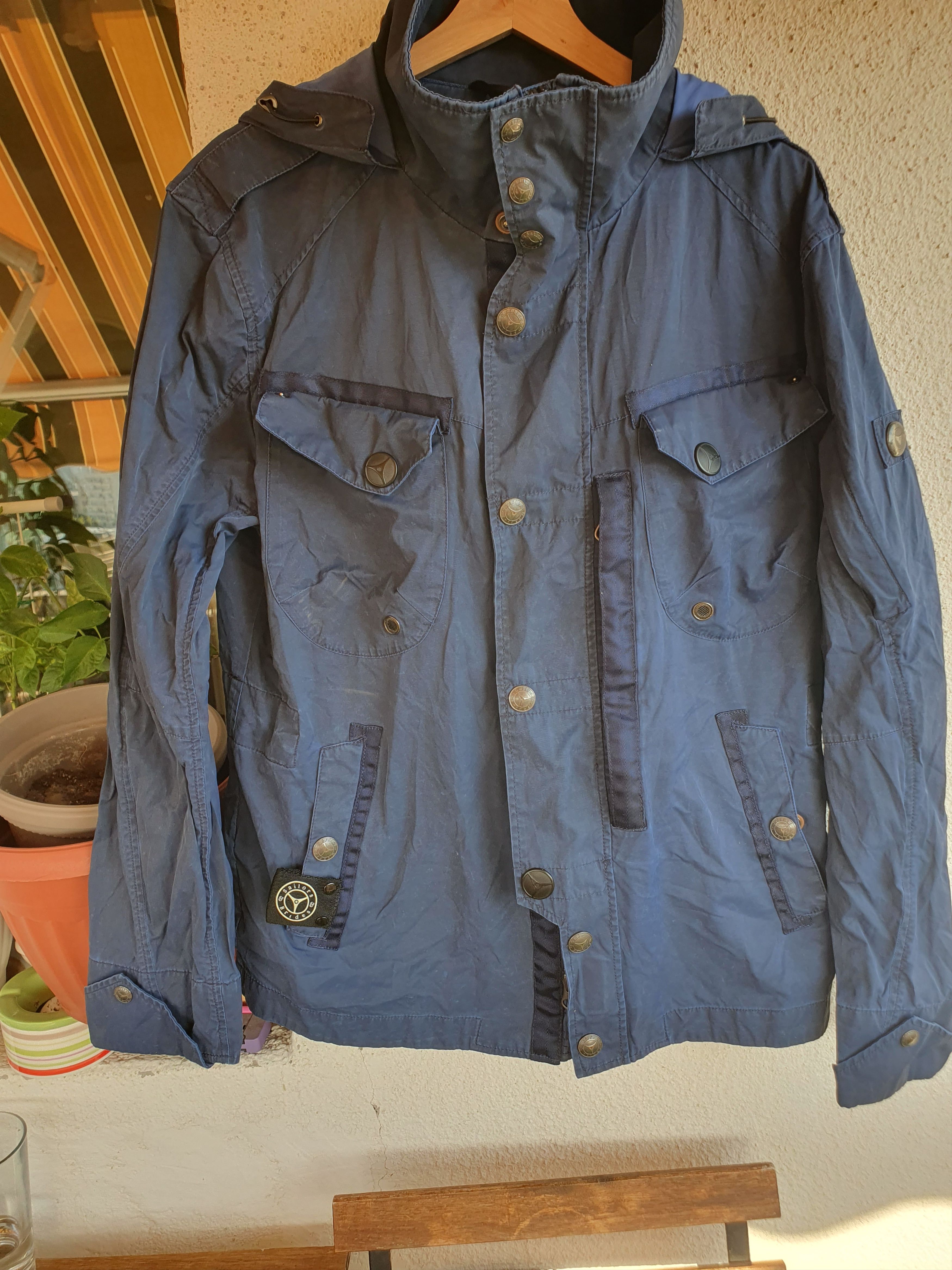 Other Sailors & Brides Devonvale Windbreaker Navy jacket sz L Size US L / EU 52-54 / 3 - 7 Thumbnail