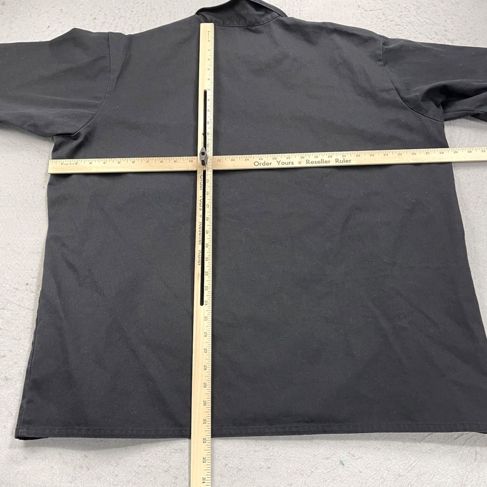 Ben Davis VINTAGE Ben Davis Polo Shirt Mens 3XL Black Workwear 1/4 Zip Pockets USA Chore Shirt Mens 3XL Black Polo Shirt Ben Davis Add Needed Size US XXL / EU 58 / 5 - 7 Thumbnail