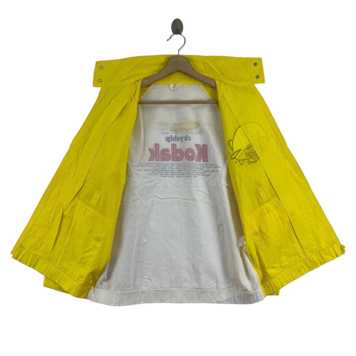 Kodak Vintage 90s SKYSHIP KODAK Brand Print Yellow Bomber Jacket Size US M / EU 48-50 / 2 - 5 Thumbnail