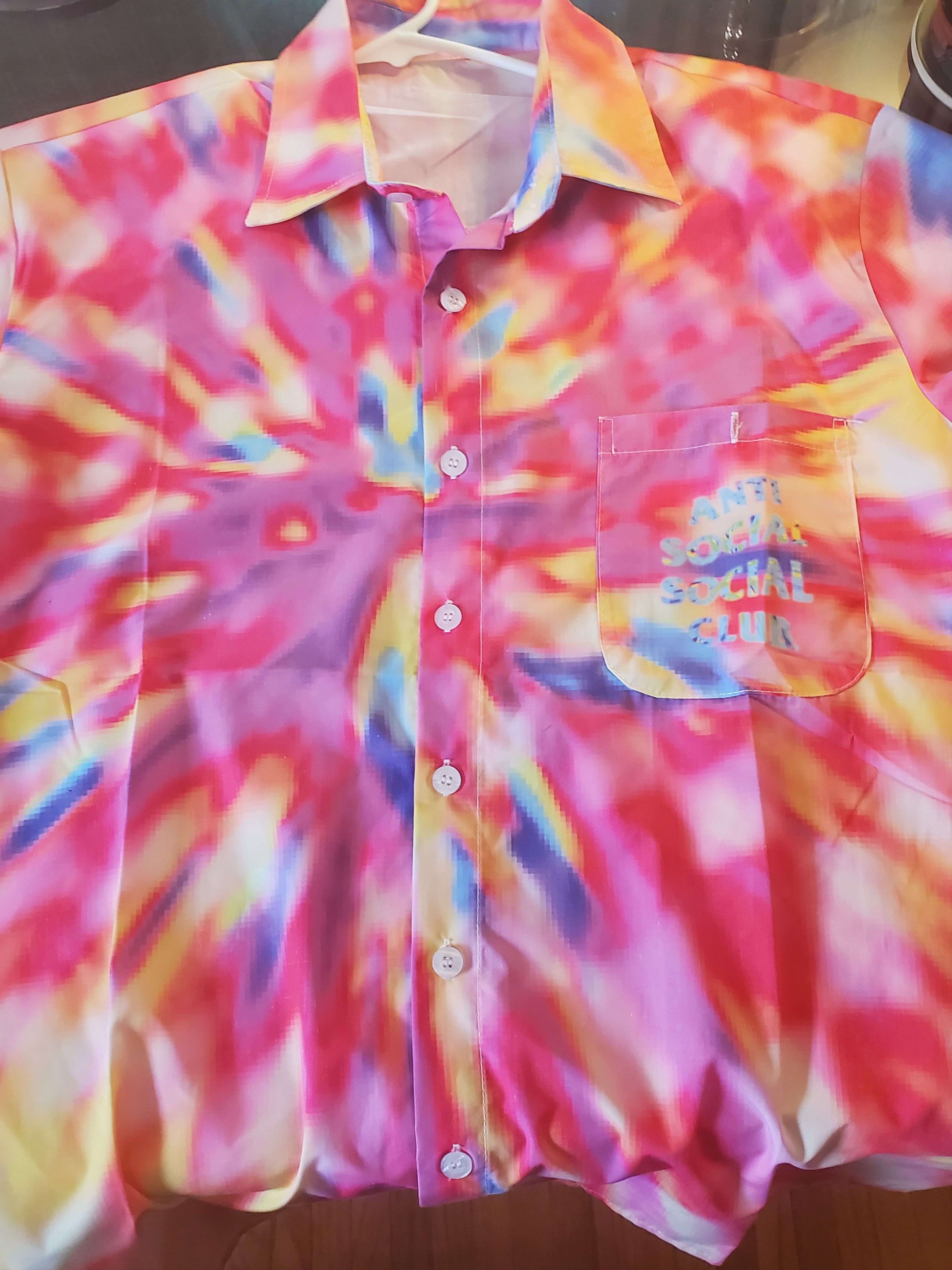 Anti Social Social Club Anti Social Social Club Button Shirt "Colorblind" Small Size US S / EU 44-46 / 1 - 1 Thumbnail