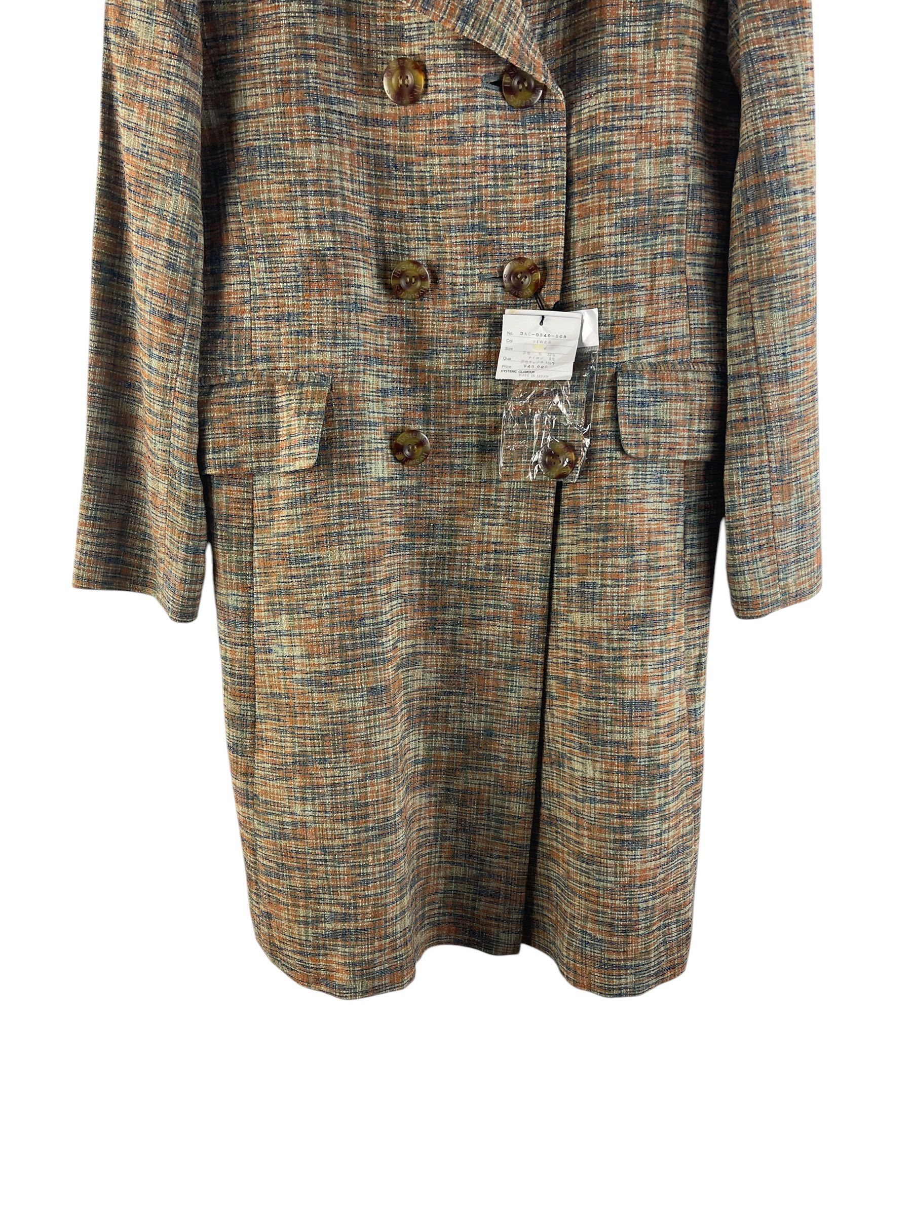 Hysteric Glamour Hysterics by Hysteric Glamour Wool Tweed Double Breasted Size US XS / EU 42 / 0 - 9 Thumbnail