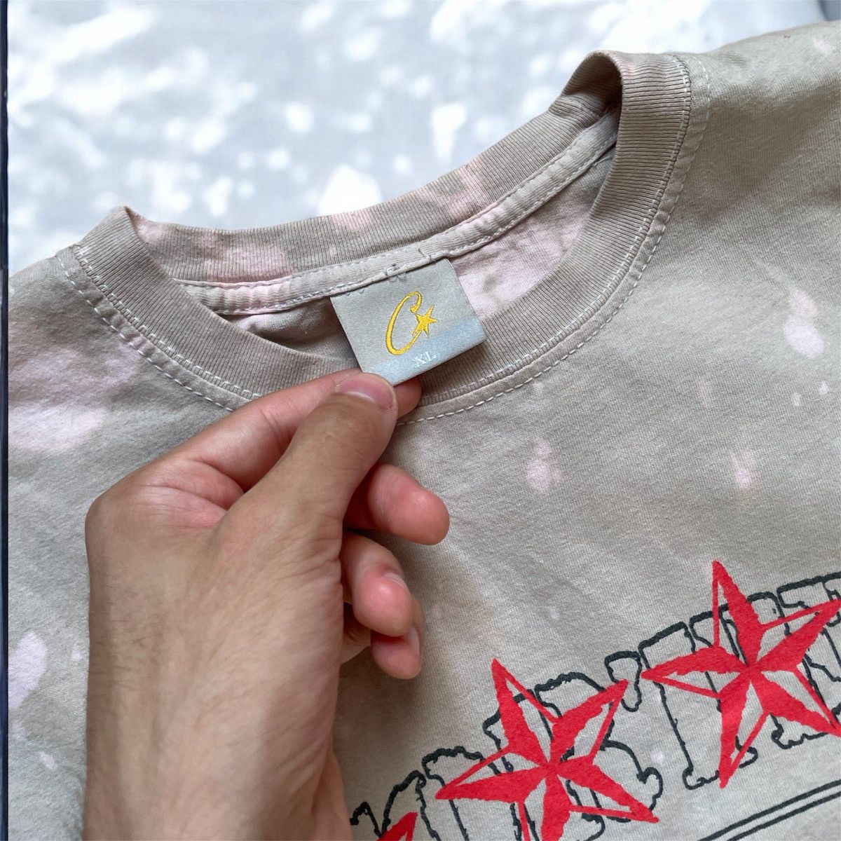 Corteiz Corteiz T-Shirt Big Logo tie dye Size US XL / EU 56 / 4 - 3 Thumbnail