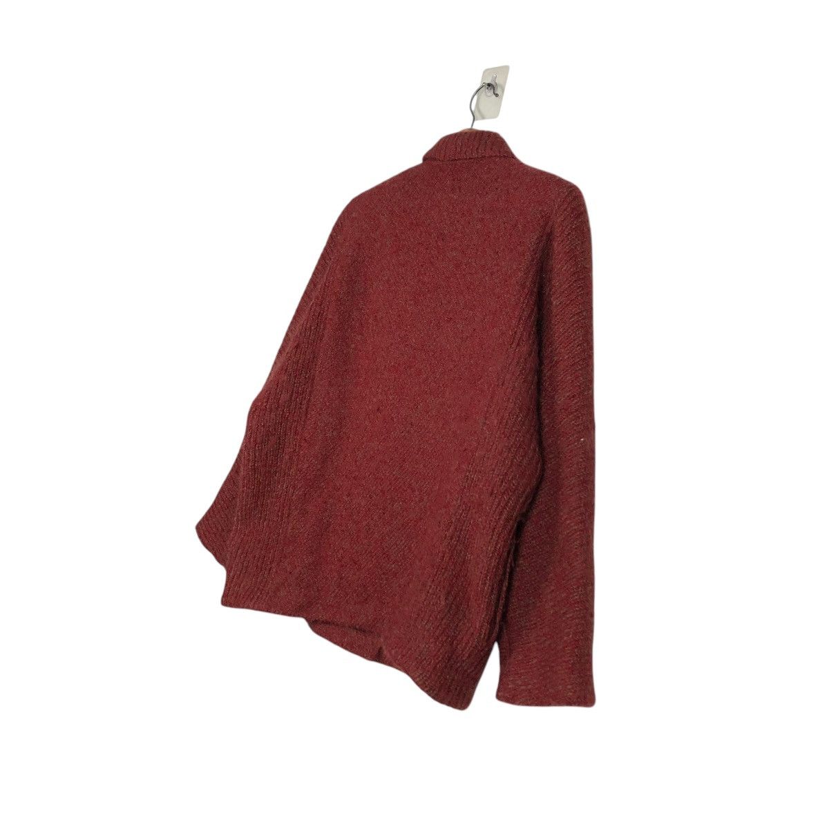 Burberry 🔥VINTAGE BURBERRYS KNIT WOOL BOMBER JACKET DOUBLE BREAST Size US M / EU 48-50 / 2 - 12 Thumbnail