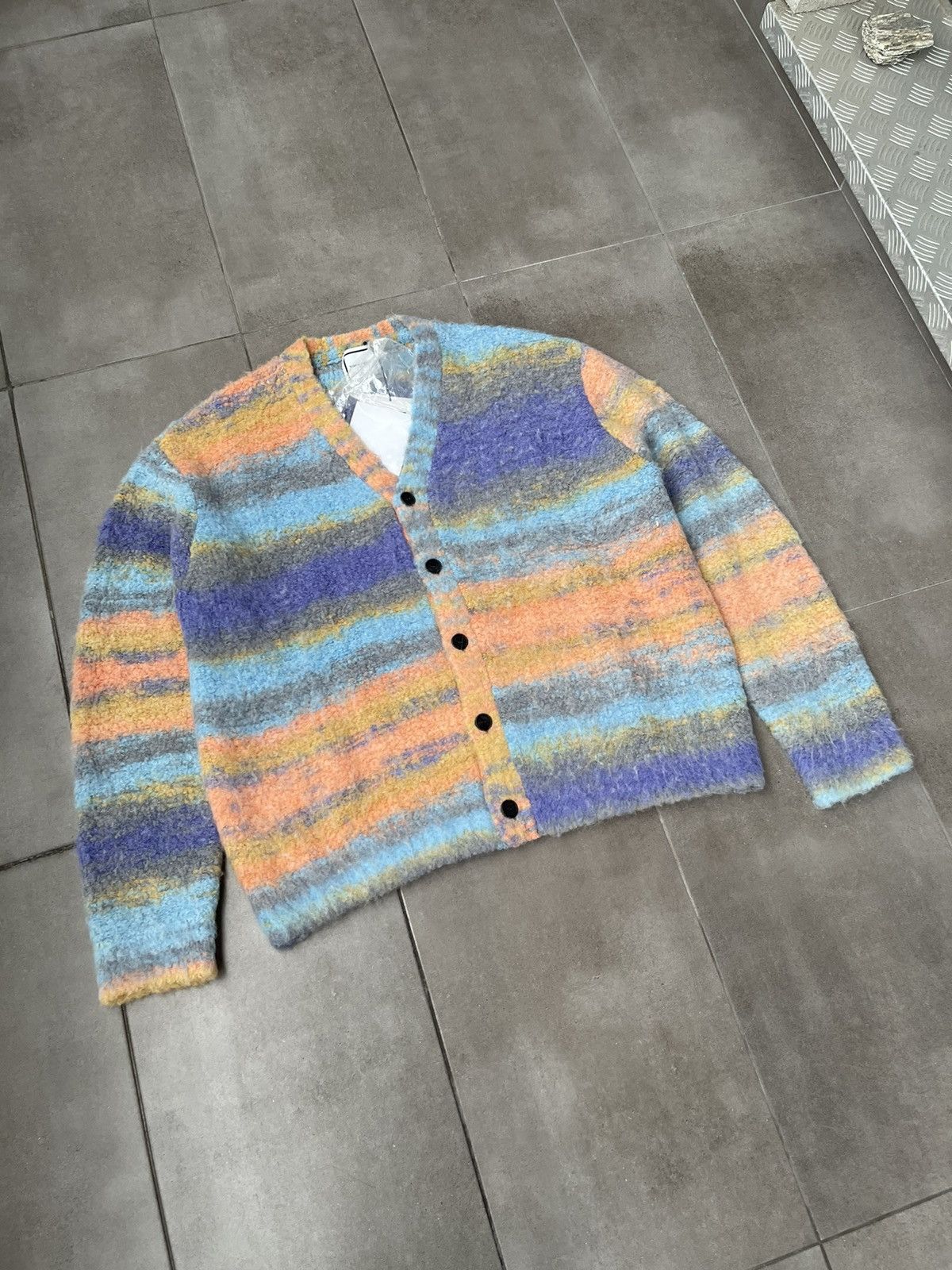 !DS! SS23 Wooyoungmi Multicolor Alpaca Cardigan