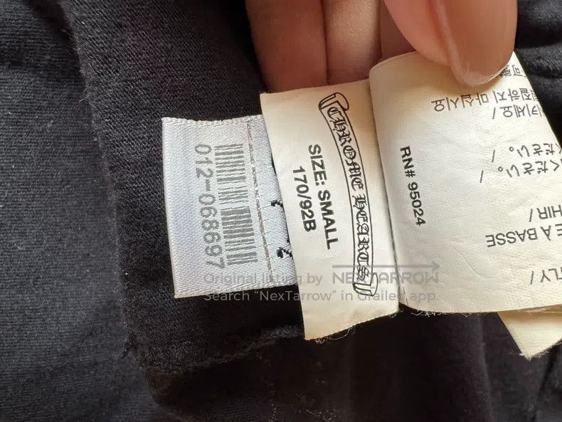 Chrome Hearts CHROME HEARTS Black scout flower Sanskrit scroll short-sle Size US S / EU 44-46 / 1 - 4 Thumbnail