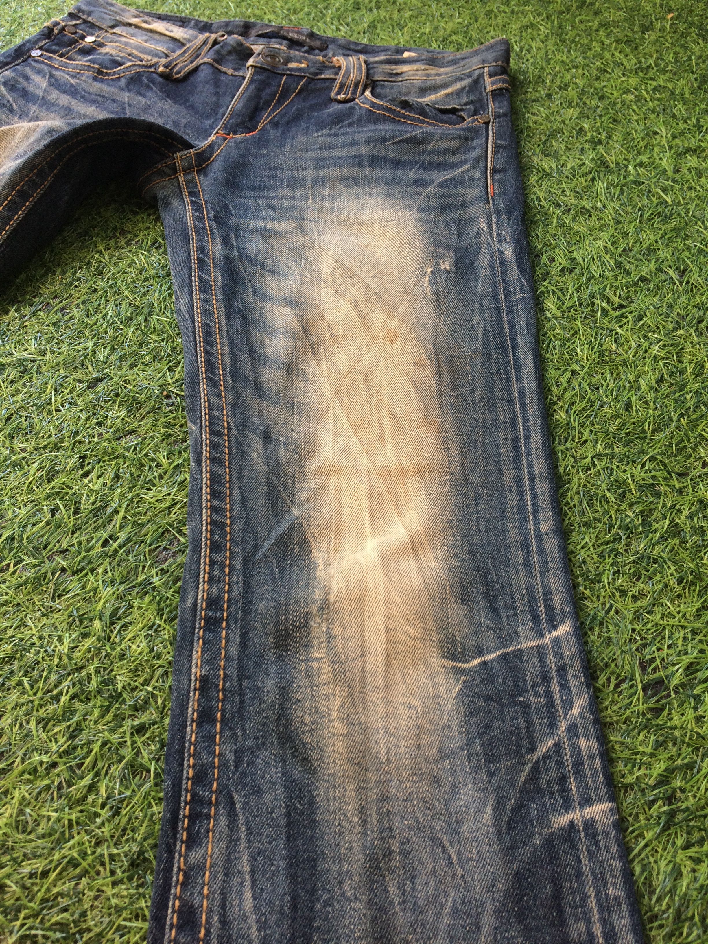 Japanese Brand Low Waist Lolita Japanese Jeans #D-590 Size 28" / US 6 / IT 42 - 7 Thumbnail