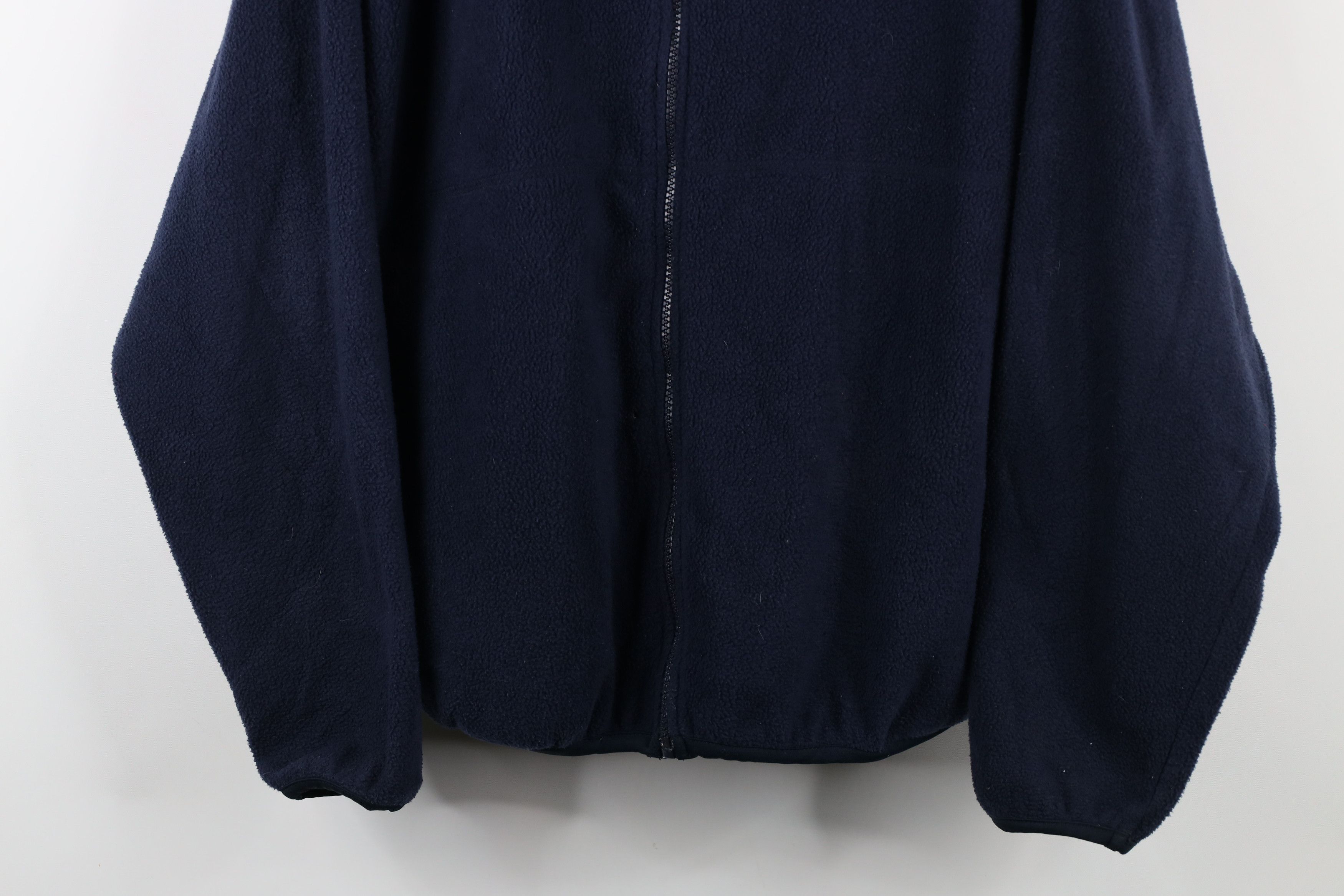 Vintage Vintage 90s University of Michigan Fleece Jacket Blue Size US M / EU 48-50 / 2 - 3 Thumbnail