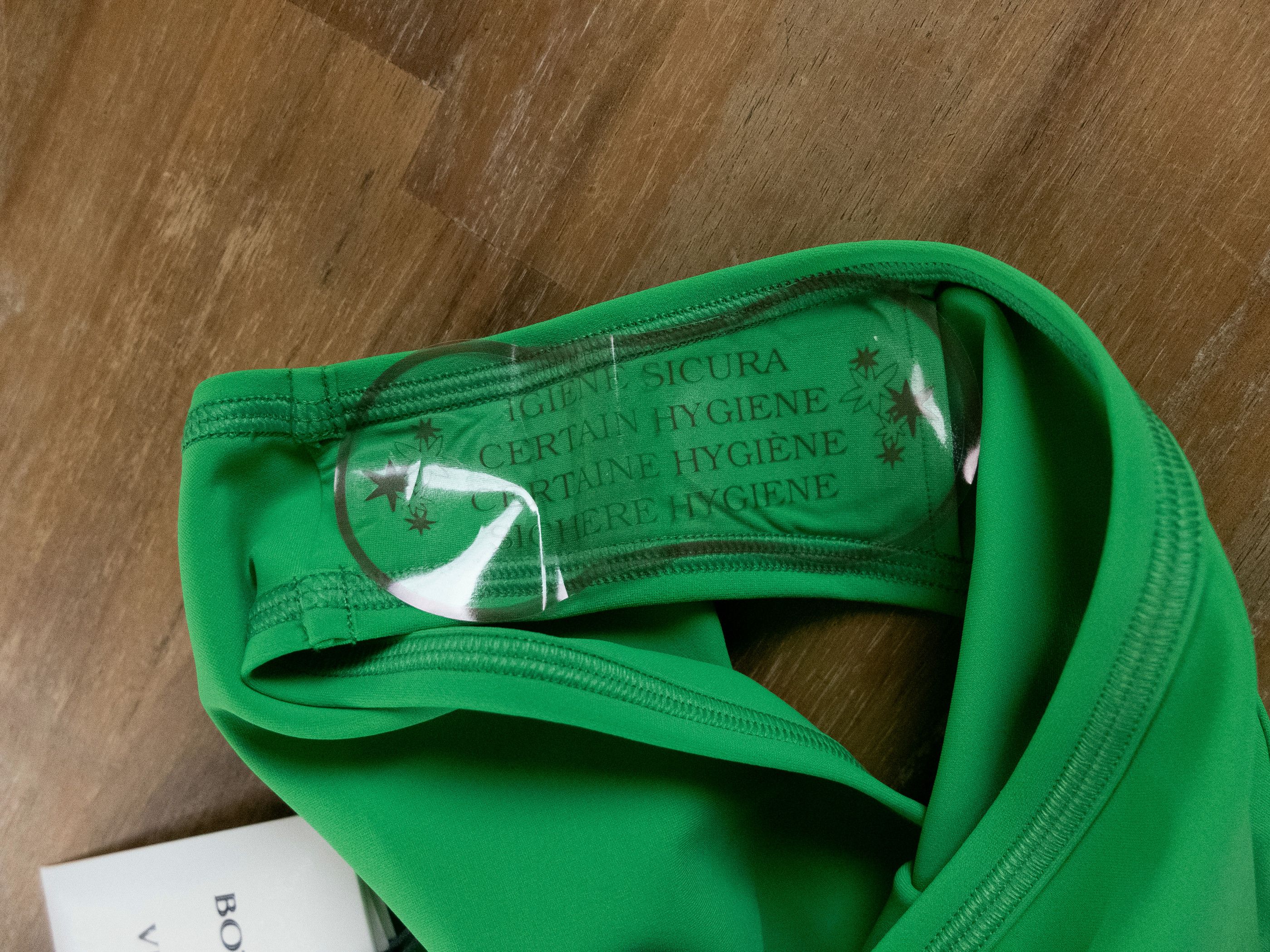 Bottega Veneta BOTTEGA VENETA parakeet green one piece swimsuit swimwear M Size 28" / US 6 / IT 42 - 5 Thumbnail