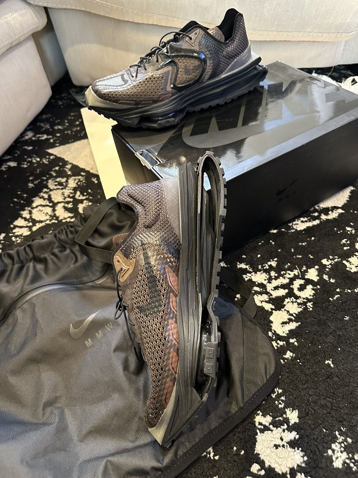 MMW × Nike Nike Zoom MMW 004 Baroque Brown Size US 10 / EU 43 - 6 Thumbnail