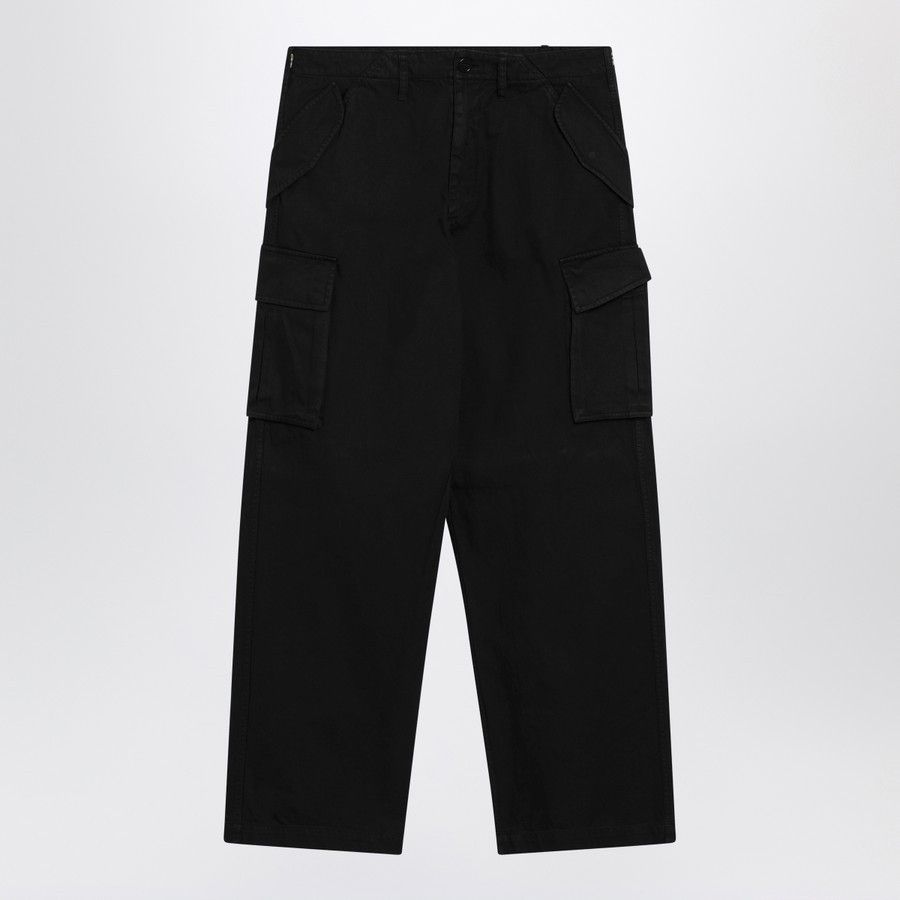 Burberry o1d2blof0226 Cotton Cargo Trousers in Black Size US 32 / EU 48 - 1 Thumbnail