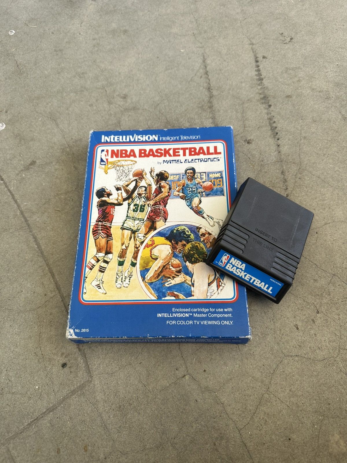 NBA 1979 Vintage INTELLIVISION NBA Game EARLY RELEASE BOXED Size ONE SIZE - 1 Thumbnail