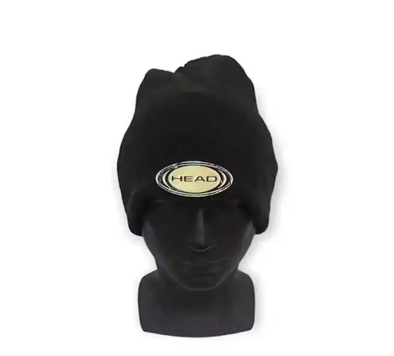 Japanese Brand Head Plain Design Beanie Hat Size ONE SIZE - 1 Thumbnail