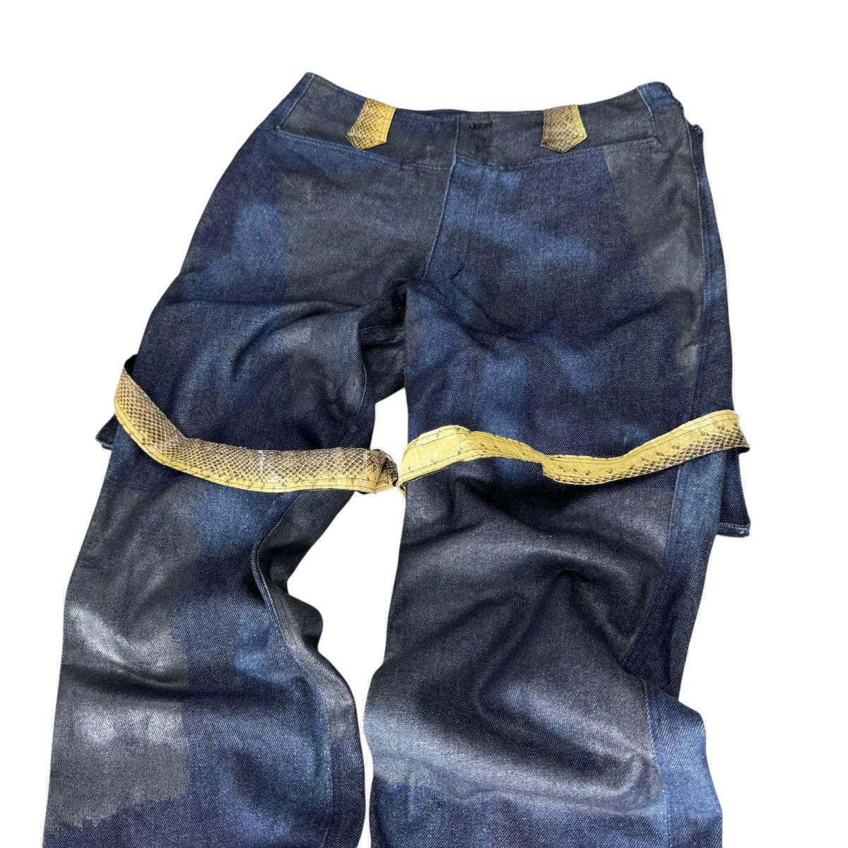 Japanese Brand 🌟ARRSTON VOLAJU KOSHIN SATOH SHOW SAMPLE BONDAGE PANTS Size US 30 / EU 46 - 11 Thumbnail