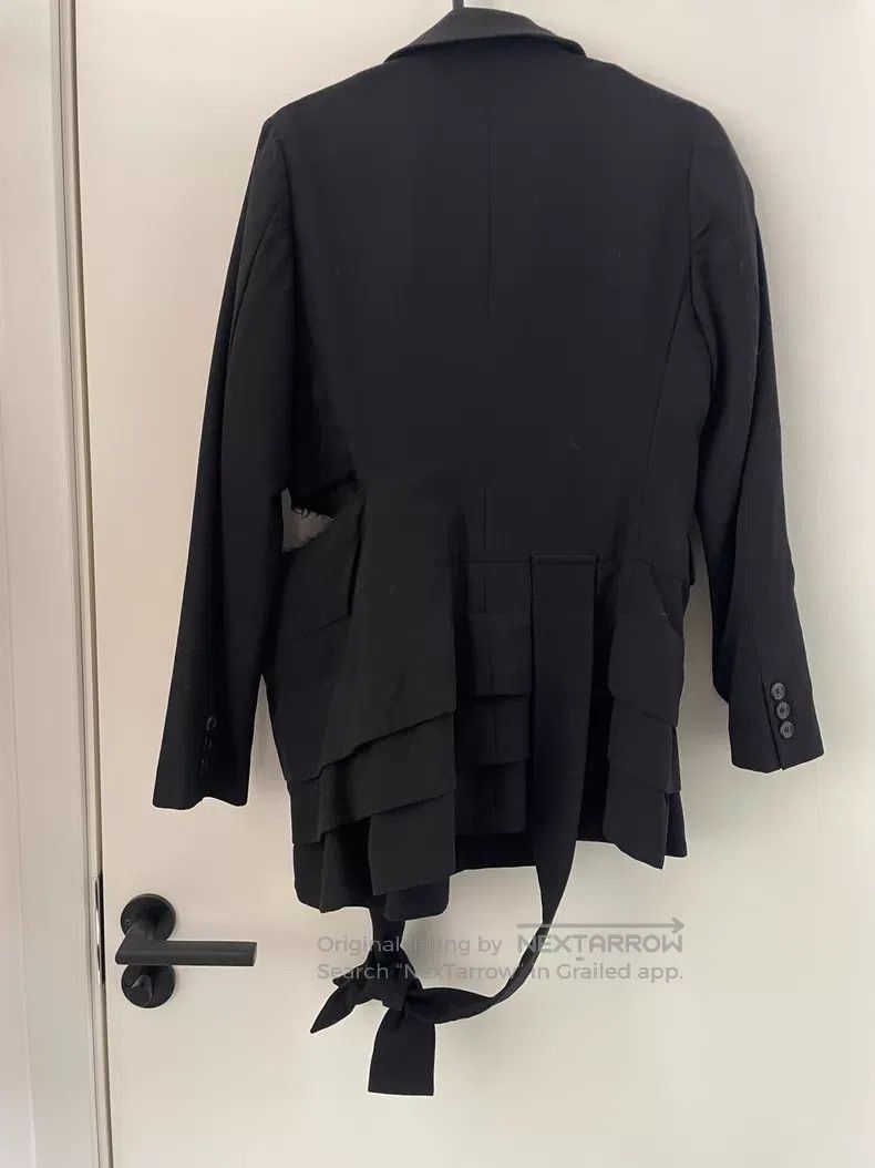 Comme des Garcons Comme des Garcons Wool Cutout Tie Belt Suit Size XS / US 0-2 / IT 36-38 - 5 Thumbnail