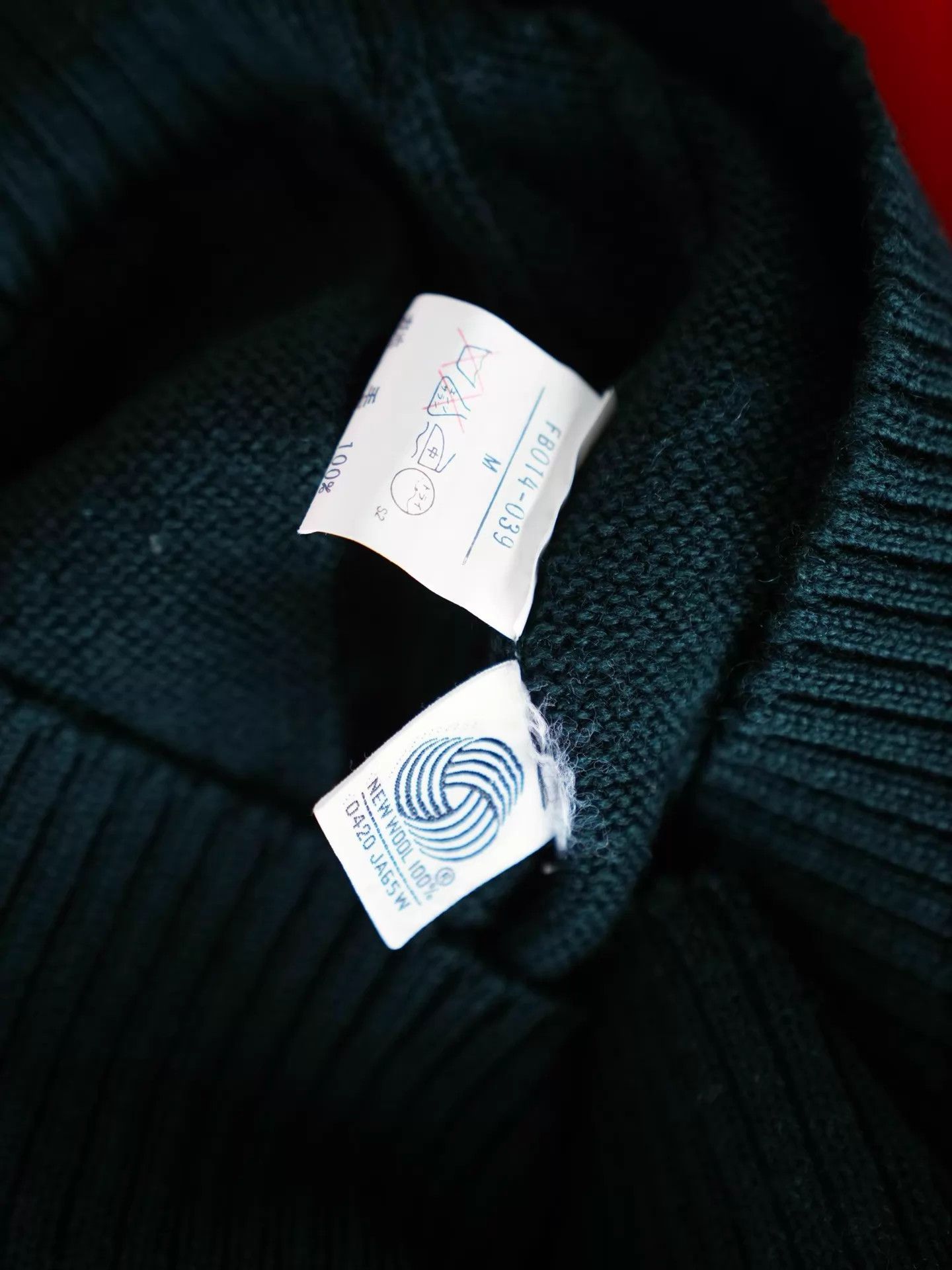 Burberry Burberry Vintage Forest Green Wool Sporty Preppy Cardigan Size M / US 6-8 / IT 42-44 - 8 Thumbnail
