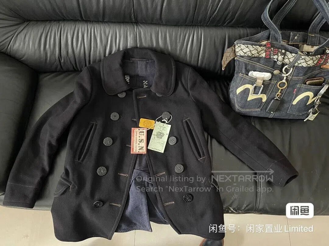 Freewheelers freewheelers navy long coat. Size US M / EU 48-50 / 2 - 6 Thumbnail
