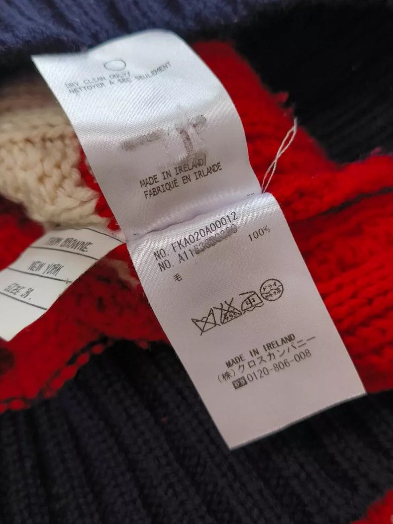 Thom Browne Thom Browne Knitted sweater in patchwork Size XS / US 0-2 / IT 36-38 - 5 Thumbnail