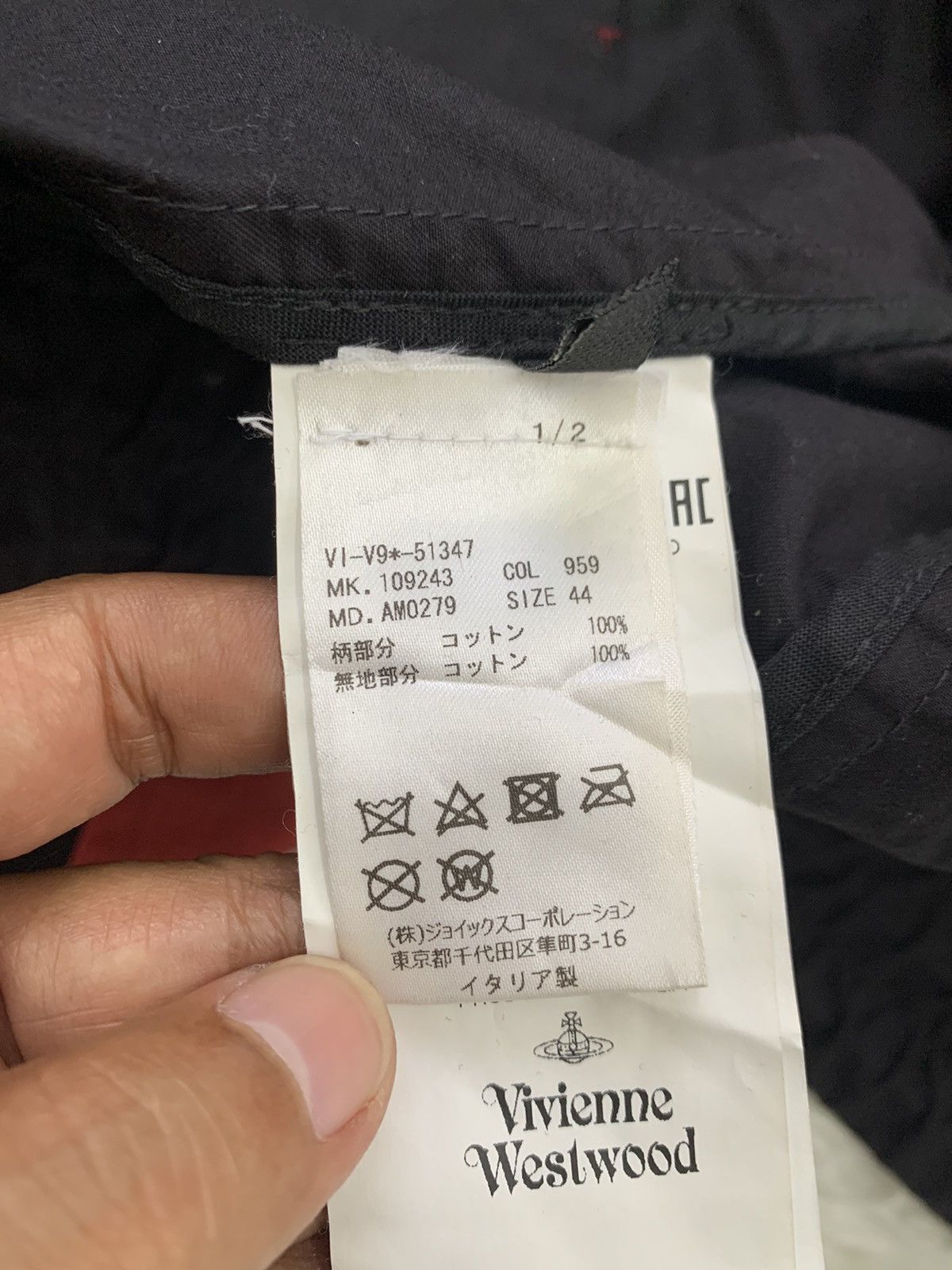 Vivienne Westwood Super Rare Vivienne Westwood Gingham Panel Coat Jacket Parka Size US L / EU 52-54 / 3 - 16 Thumbnail