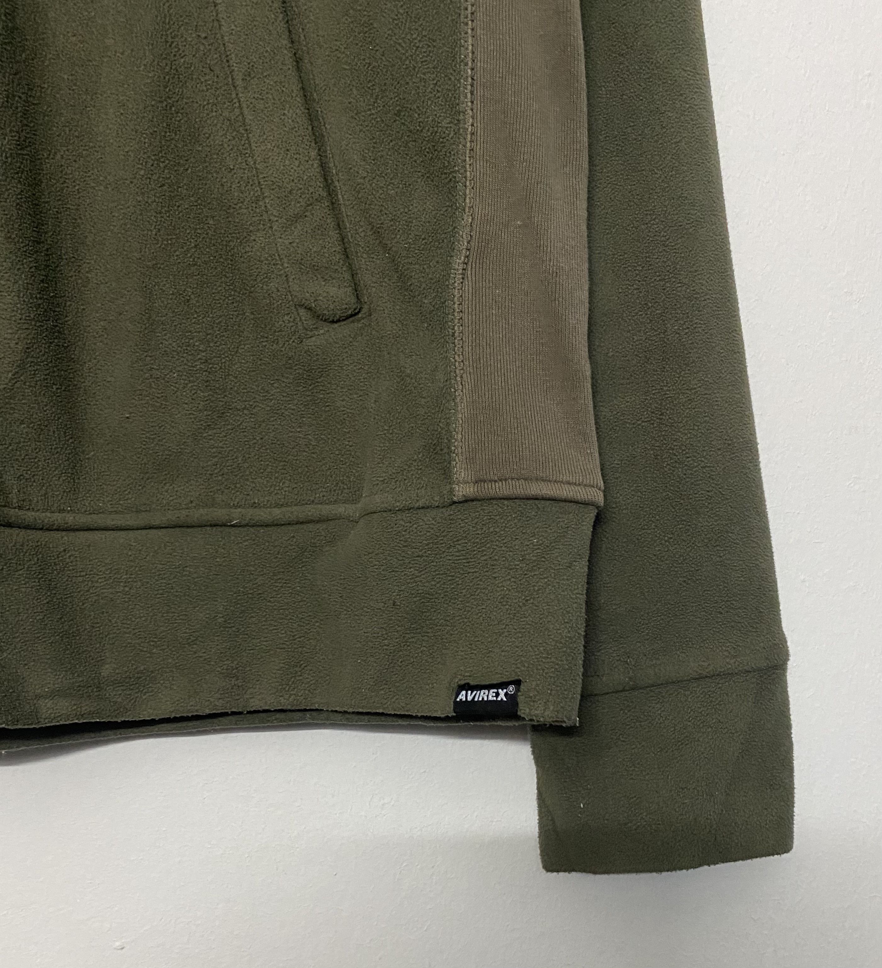 Avirex VTG Avirex LTD "Air Force" Military Fleece Zip-Up Jacket Size US L / EU 52-54 / 3 - 6 Thumbnail