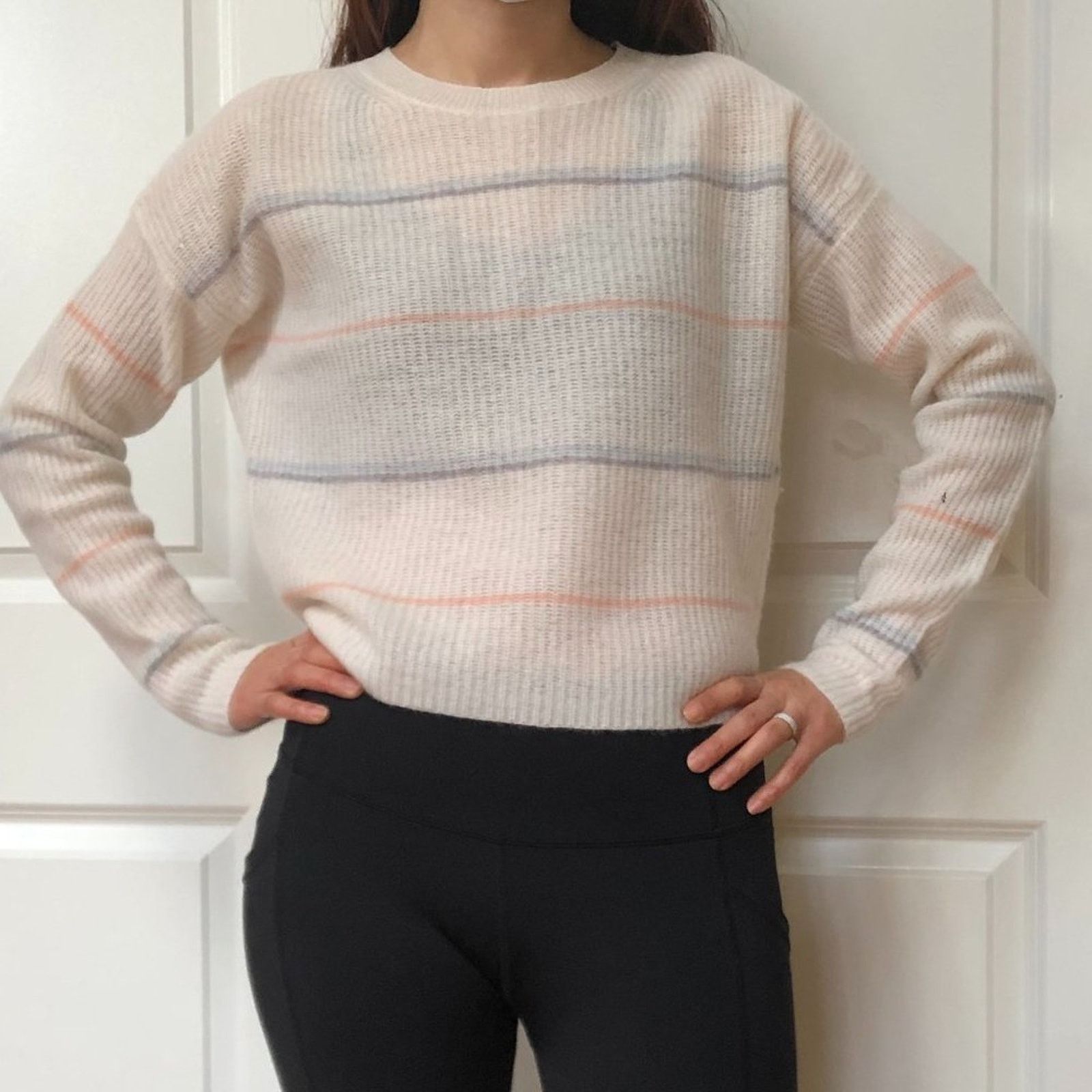 360Cashmere 360 Cashmere Stripe Cashmere Sweater Size XS / US 0-2 / IT 36-38 - 6 Thumbnail