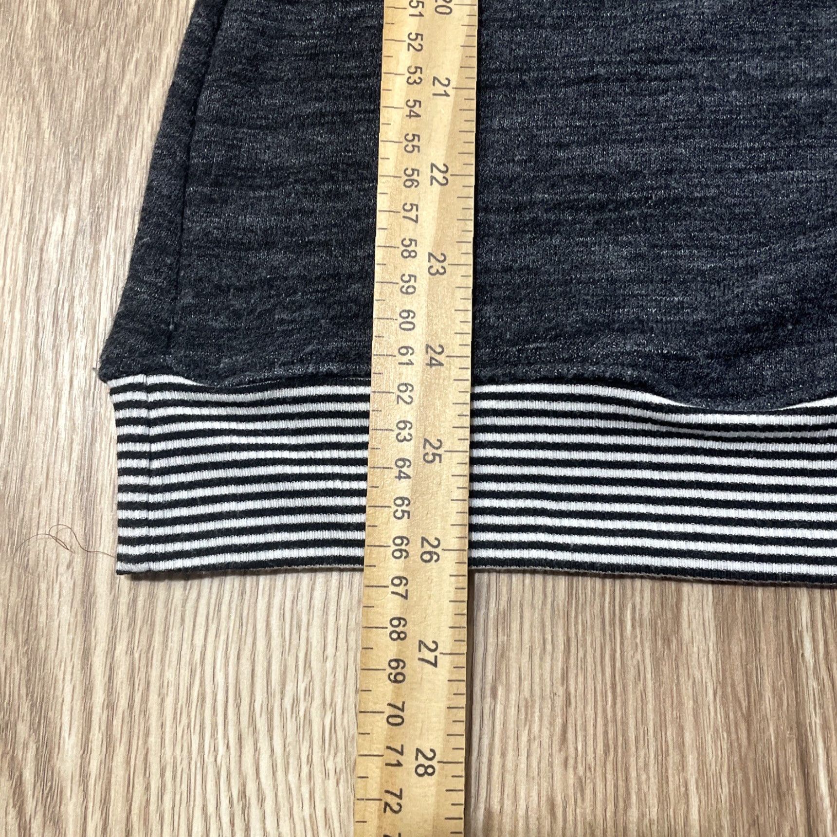 Vintage VINTAGE Maurices Women's Sweatshirt Casual Fall Spring Summer 3/4 Sleeve Black Gray Large Size L / US 10 / IT 46 - 5 Thumbnail