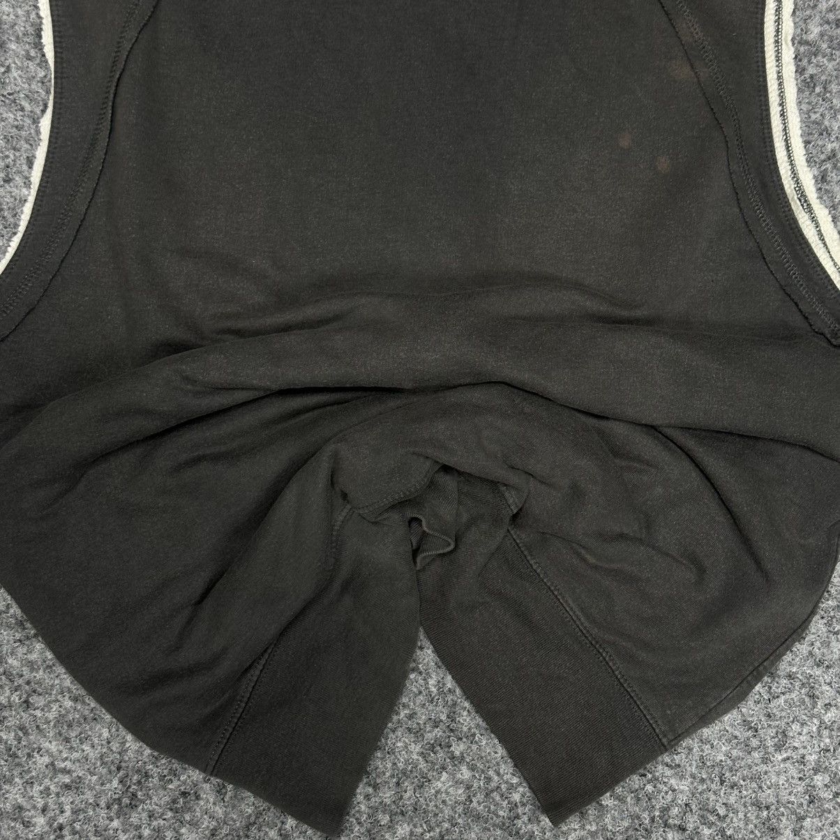 POST ARCHIVE FACTION (PAF) VTG Zip Tank Top With Hood Vest Grunge Symbol Hype Trend Size US L / EU 52-54 / 3 - 10 Thumbnail