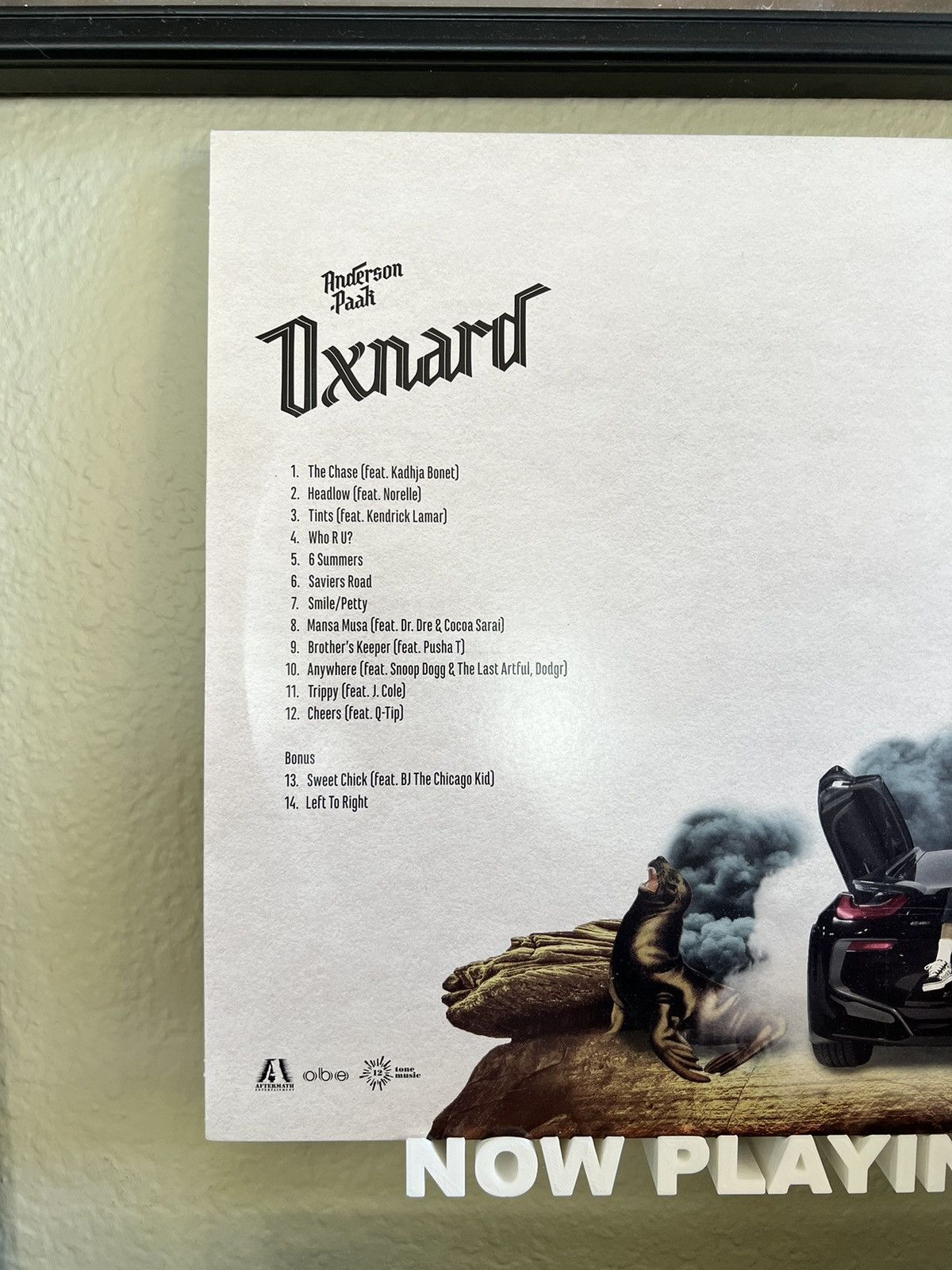 Vintage Anderson .Paak Oxnard vinyl Size ONE SIZE - 5 Thumbnail