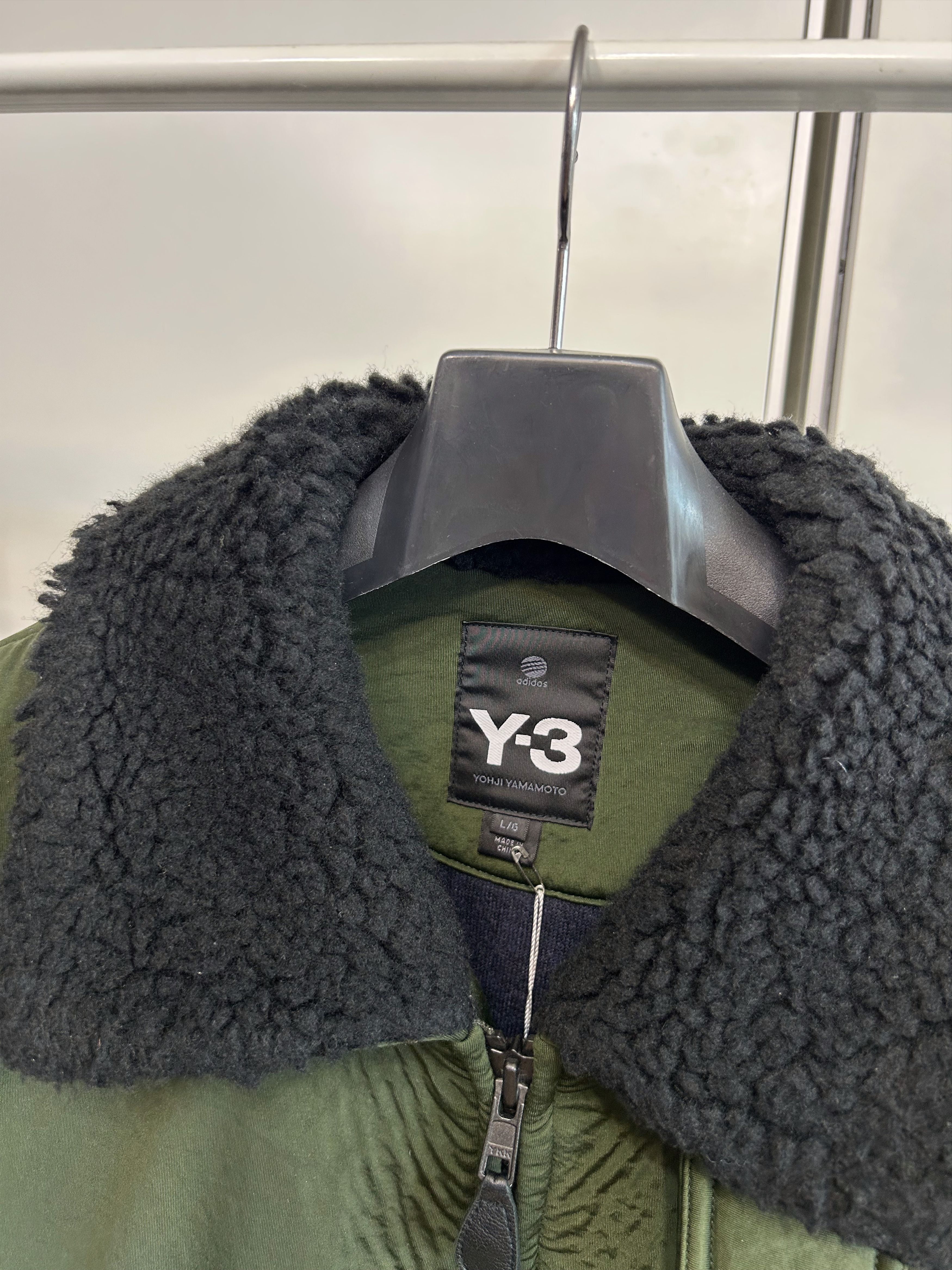 Y-3 Y-3 Military Bomber Jacket Size US L / EU 52-54 / 3 - 3 Thumbnail