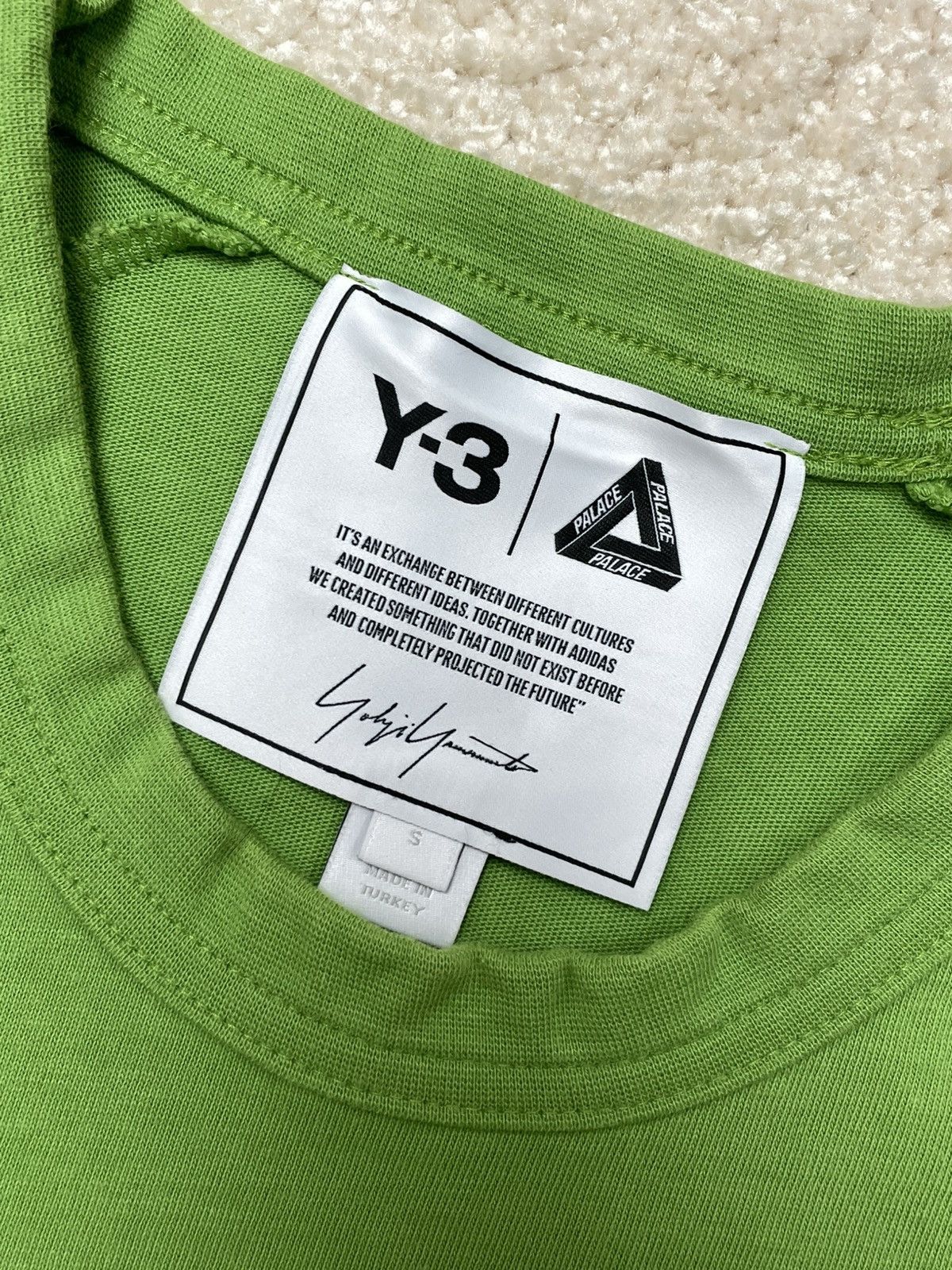 Palace × Y-3 Palace x Y-3 Logo T-Shirt FW22 Size US S / EU 44-46 / 1 - 3 Thumbnail