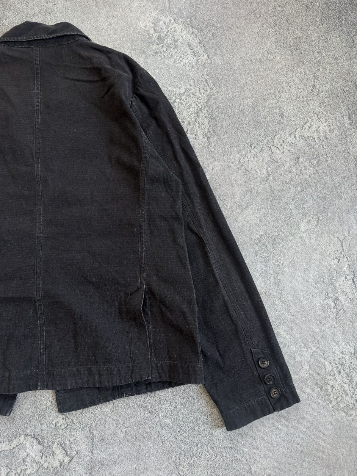 Rundholz Rundholz M/size avantgarde zip denim blazer jacket casual Size M / US 6-8 / IT 42-44 - 13 Thumbnail
