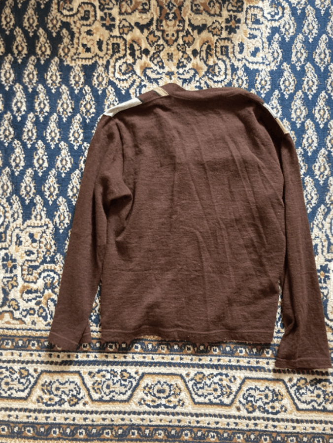 Comme des Garcons × Japanese Brand × Junya Watanabe Comme Des Garcons Cargian Jumper Knit Sweater Pullove EX0059 Size US L / EU 52-54 / 3 - 6 Thumbnail