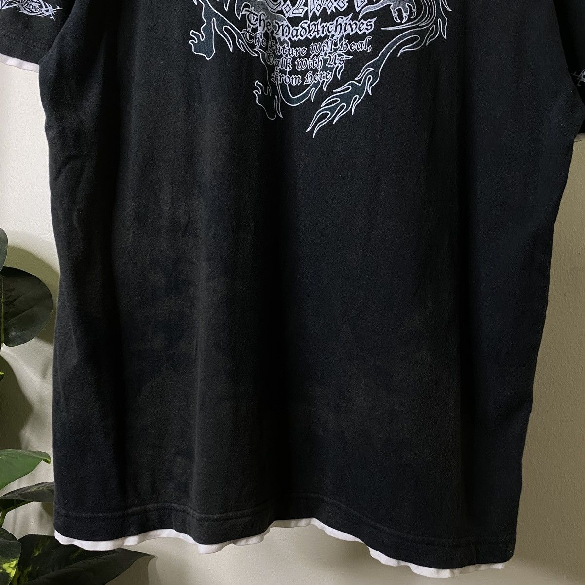 Mind Games Dragon Affliction Design Cyber Gothic Punk Ifsixwasnine Tee Size US XL / EU 56 / 4 - 3 Thumbnail
