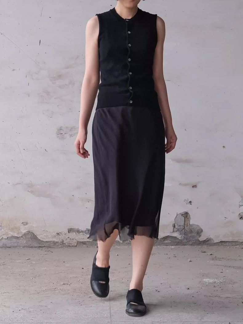 Comme des Garcons Comme Des Garcons Early knit patchwork two-piece dress Size S / US 4 / IT 40 - 7 Thumbnail
