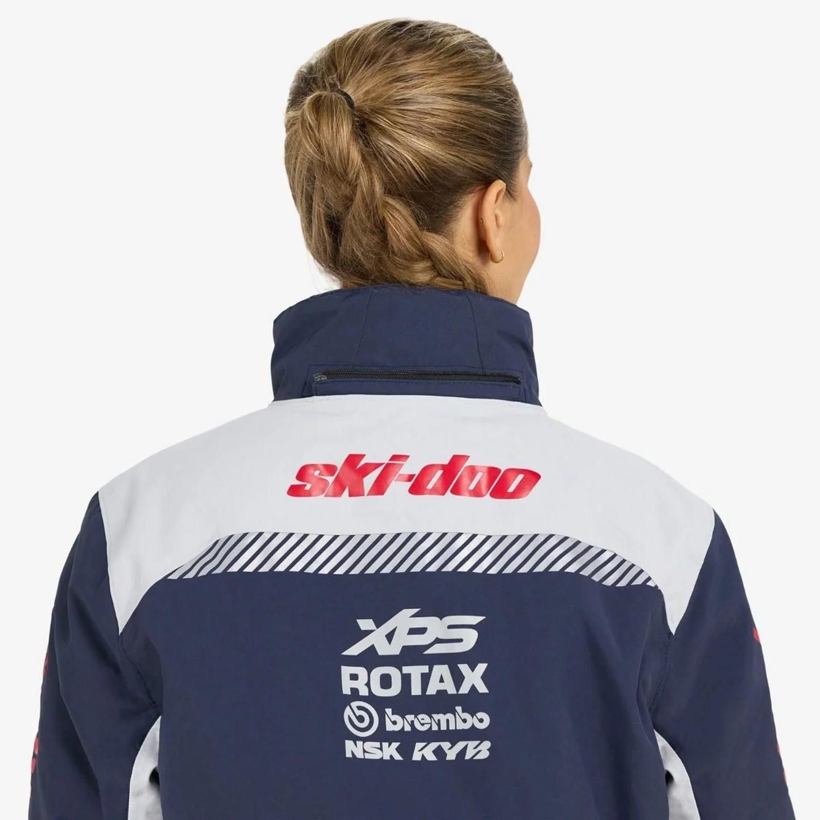 Ski-Doo Ski-Doo Women's X-Team Jacket, Dark Navy, M Size ONE SIZE - 7 Thumbnail