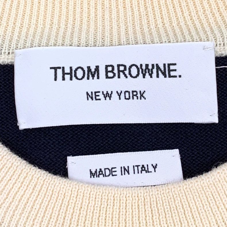 Thom Browne Thom Browne size0 Round neck short sleeve knit Size US XS / EU 42 / 0 - 5 Thumbnail