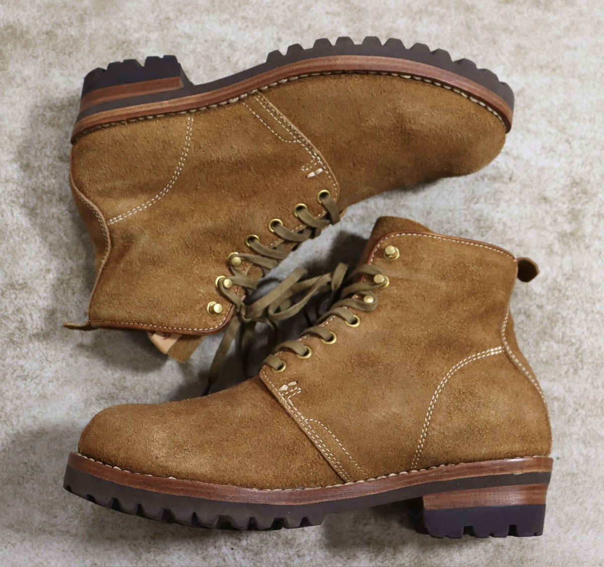 Visvim Visvim Zermatt Boots Folk camel，Us 9 Size US 9 / EU 42 - 8 Thumbnail